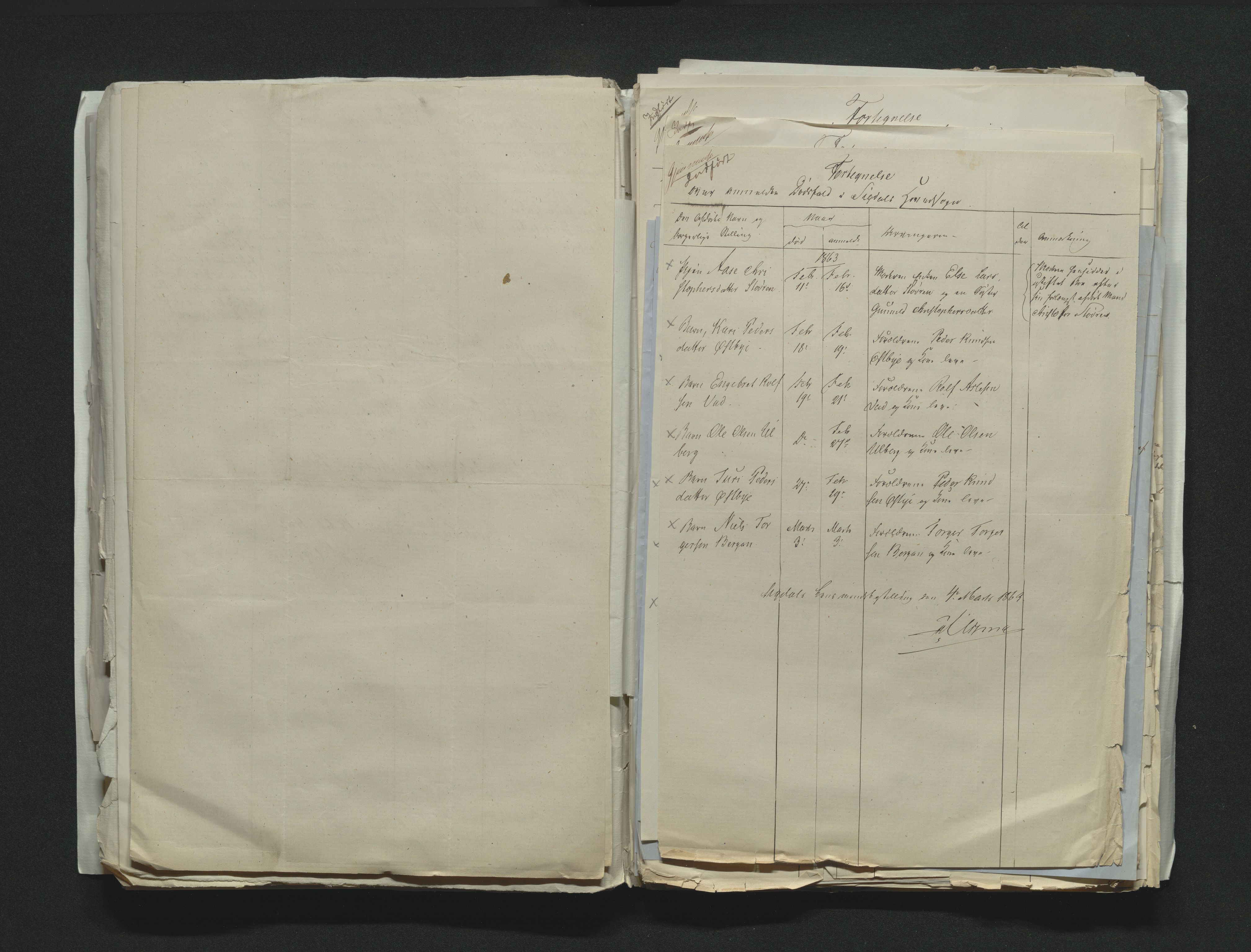 Eiker, Modum og Sigdal sorenskriveri, AV/SAKO-A-123/H/Ha/Hab/L0011: Dødsfallsmeldinger, 1862-1865, s. 269