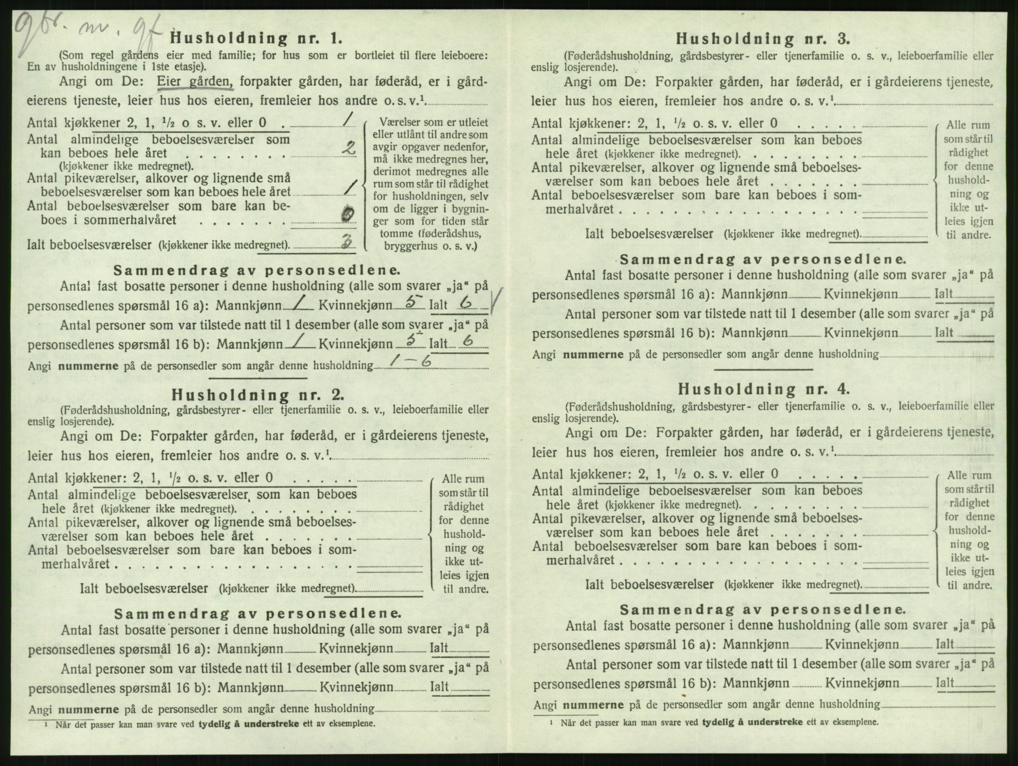 SAT, Folketelling 1920 for 1830 Korgen herred, 1920, s. 237