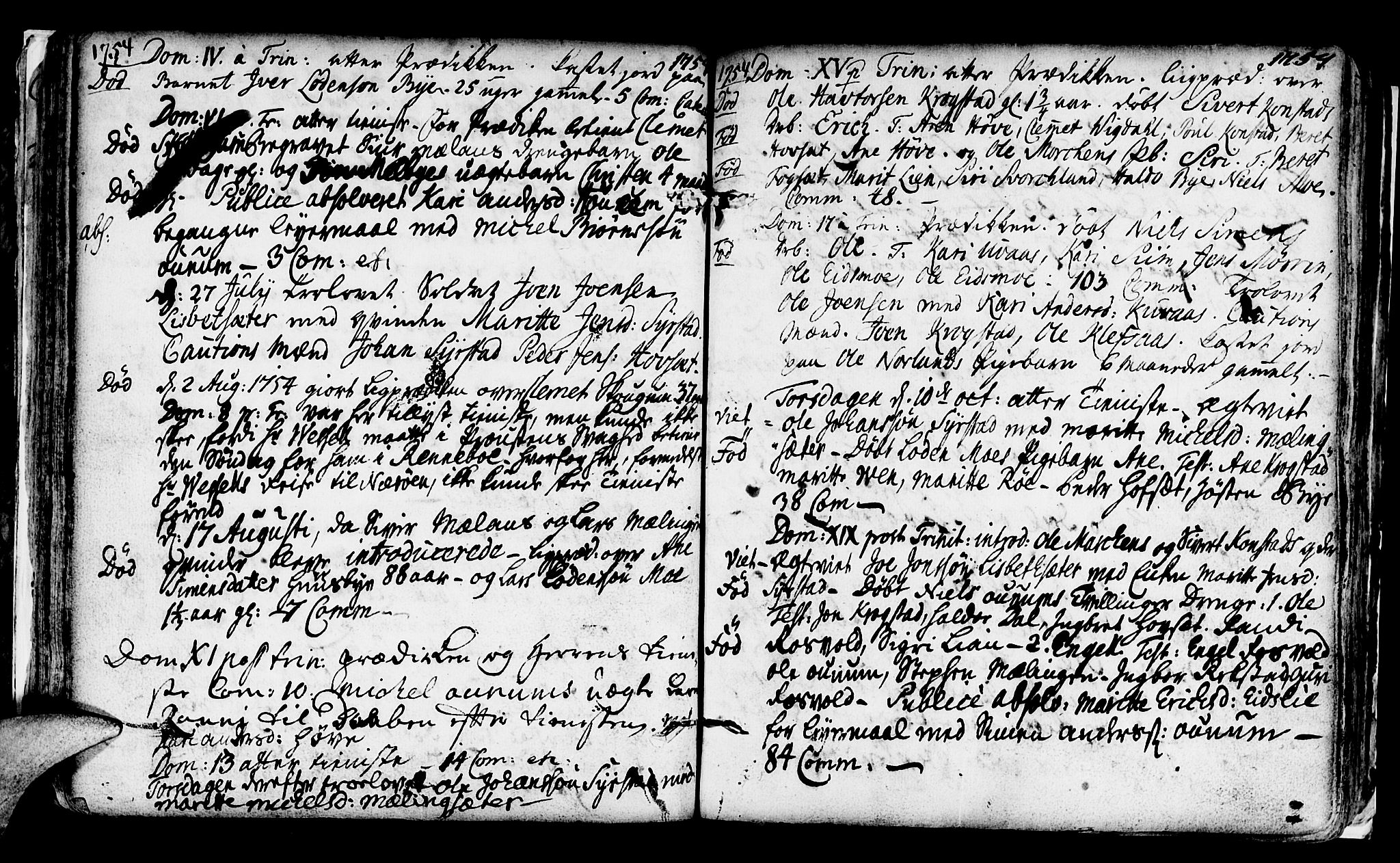 Ministerialprotokoller, klokkerbøker og fødselsregistre - Sør-Trøndelag, SAT/A-1456/667/L0793: Ministerialbok nr. 667A01, 1742-1790