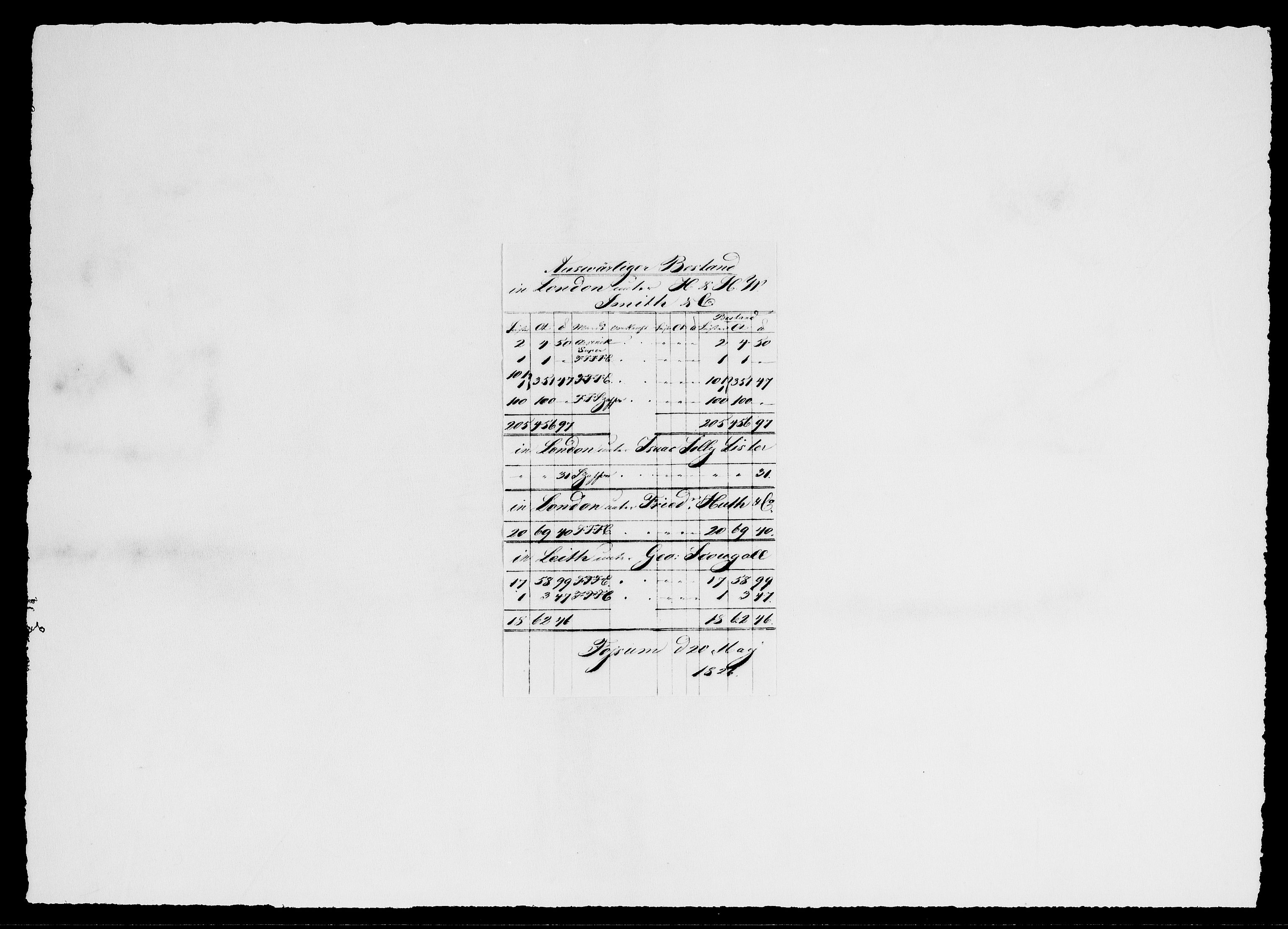 Modums Blaafarveværk, AV/RA-PA-0157/G/Ge/L0315/0001: -- / Rapporter over produksjonen ved farveverket (Blaufarbenwerks Bericht), 1823-1848, s. 7