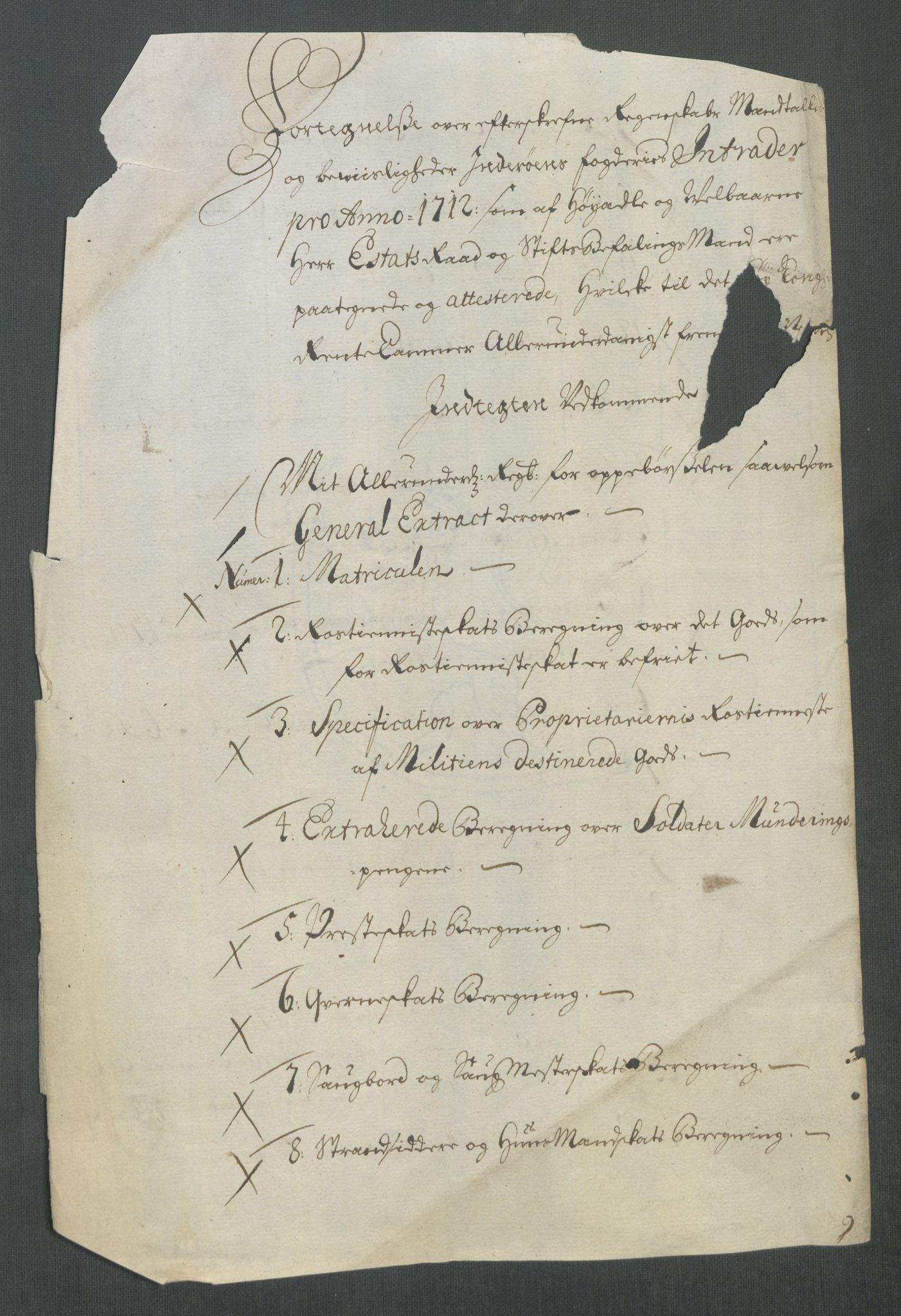 Rentekammeret inntil 1814, Reviderte regnskaper, Fogderegnskap, AV/RA-EA-4092/R63/L4320: Fogderegnskap Inderøy, 1712, s. 24