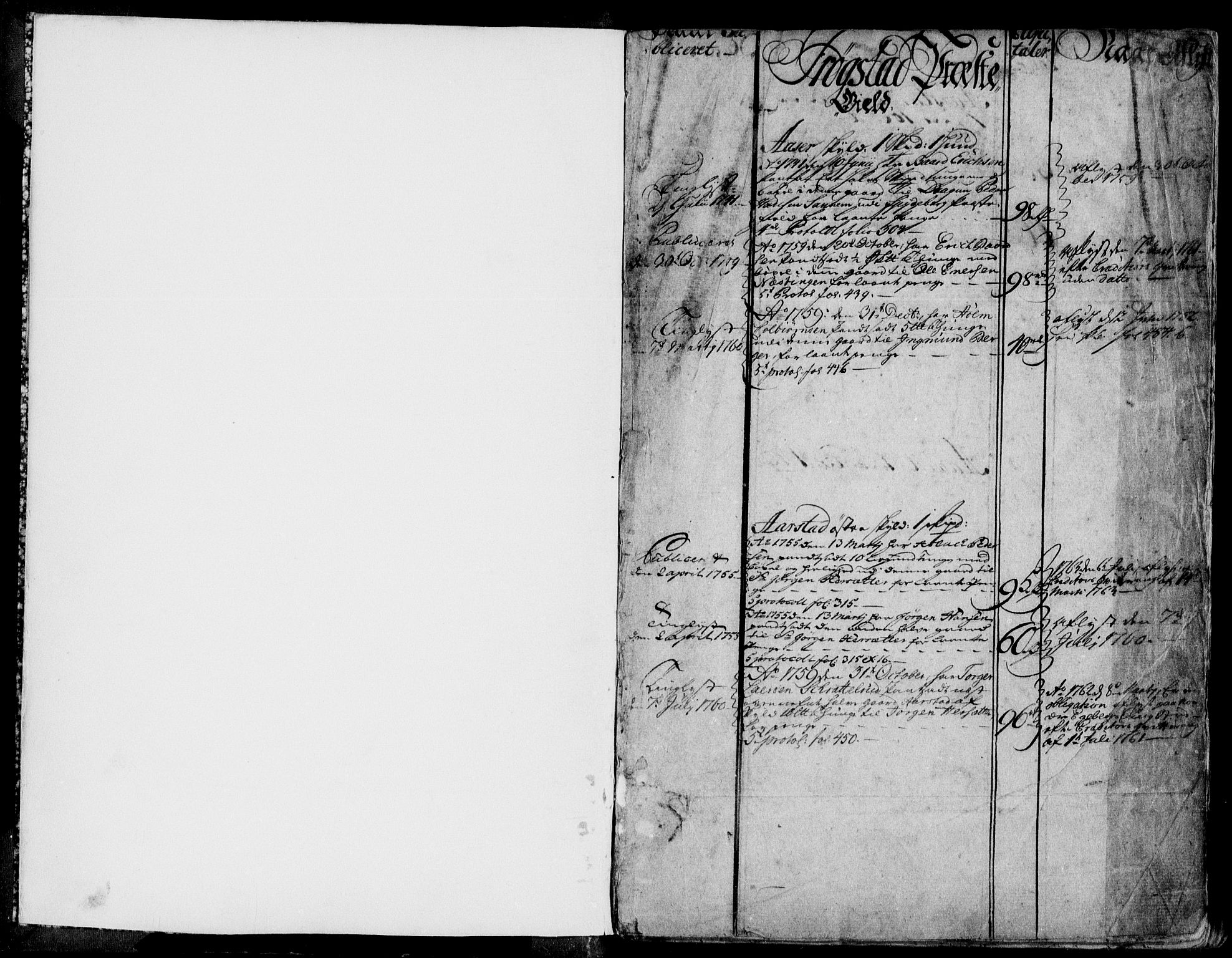 Heggen og Frøland sorenskriveri I, SAO/A-11556/G/Ga/L0002: Panteregister nr. 2, 1722-1761