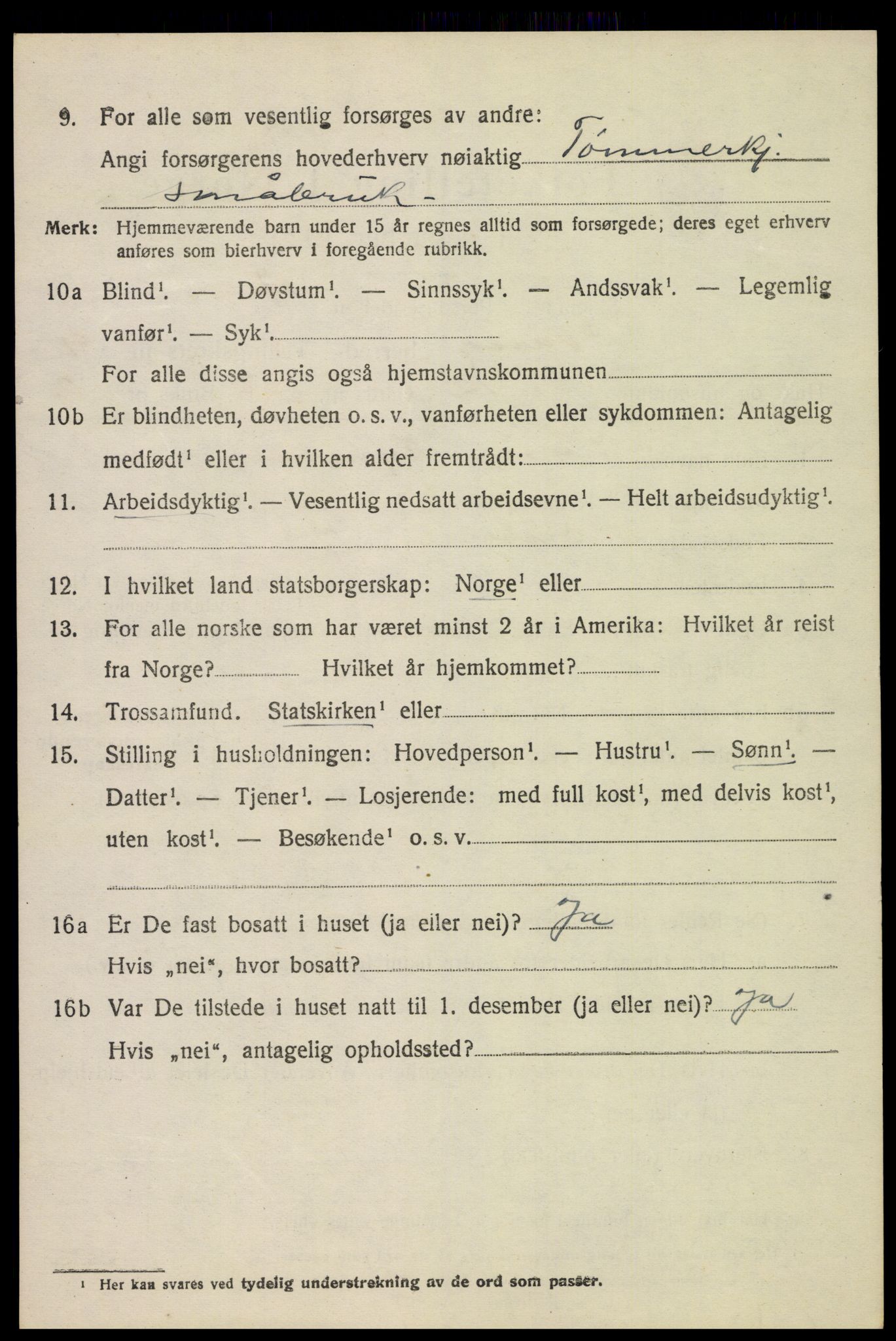 SAH, Folketelling 1920 for 0414 Vang herred, 1920, s. 18236