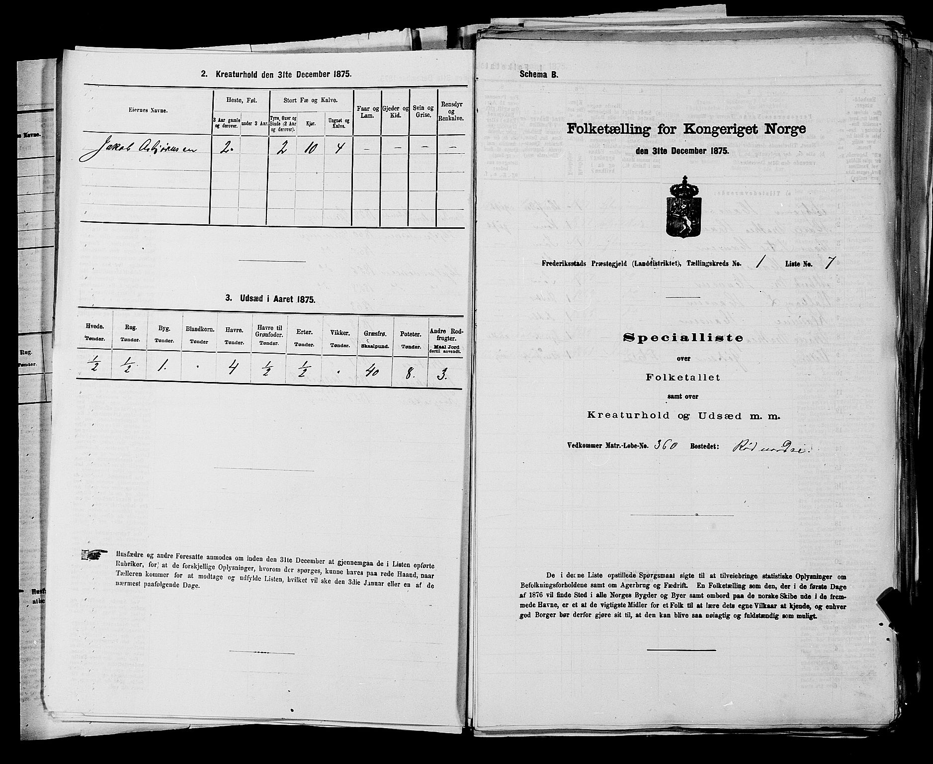 RA, Folketelling 1875 for 0132L Fredrikstad prestegjeld, Glemmen sokn, 1875, s. 41