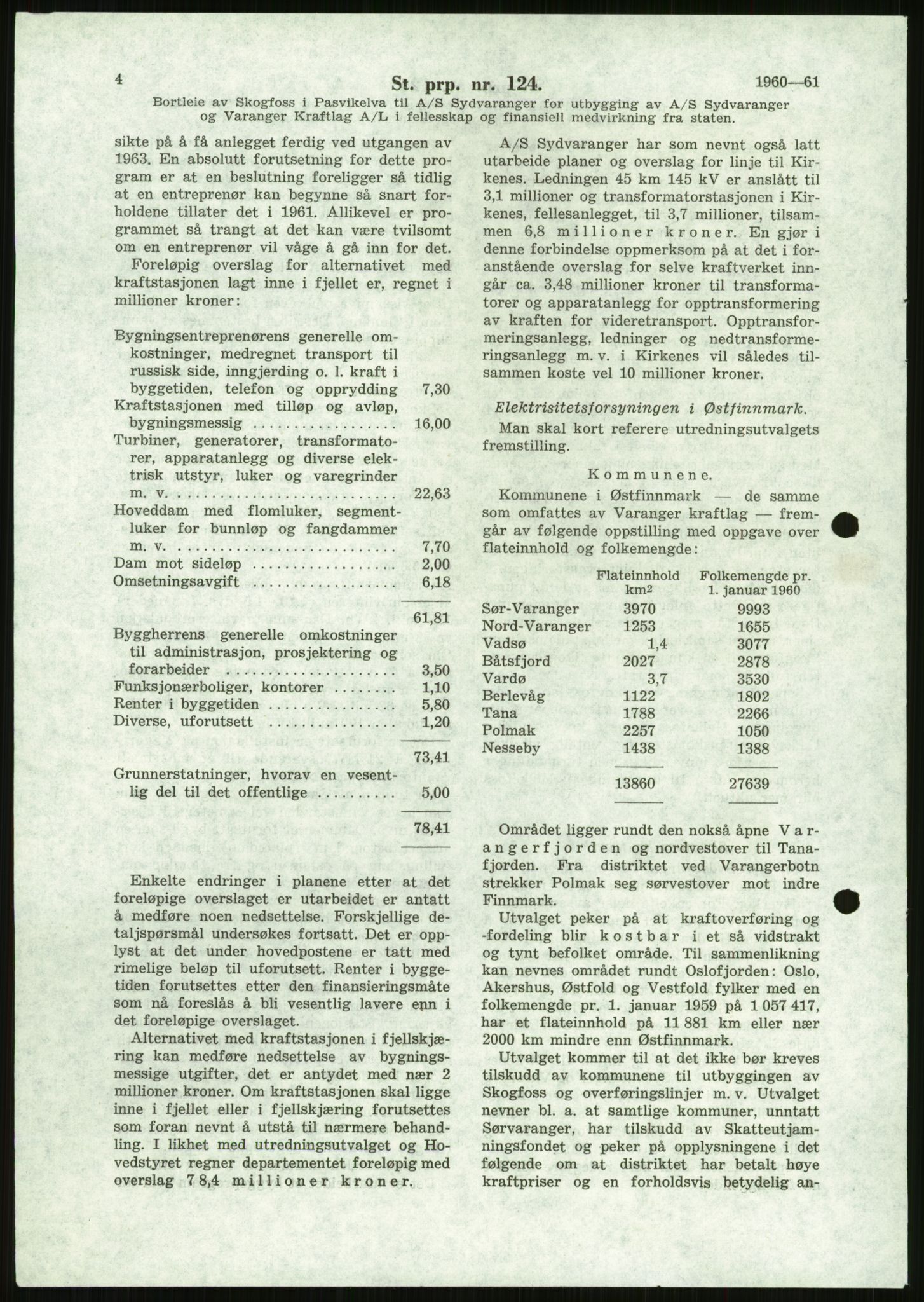 Vassdragsdirektoratet/avdelingen, RA/S-6242/F/Fa/L0532: Pasvikelva, 1956-1961, s. 64