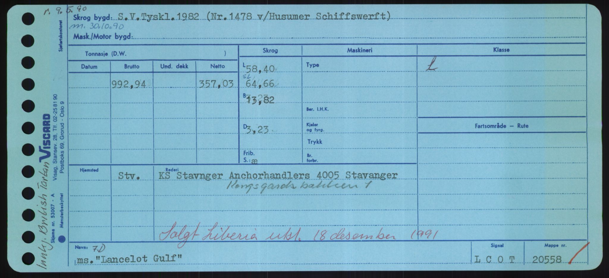 Sjøfartsdirektoratet med forløpere, Skipsmålingen, AV/RA-S-1627/H/Hd/L0022: Fartøy, L-Lia, s. 129