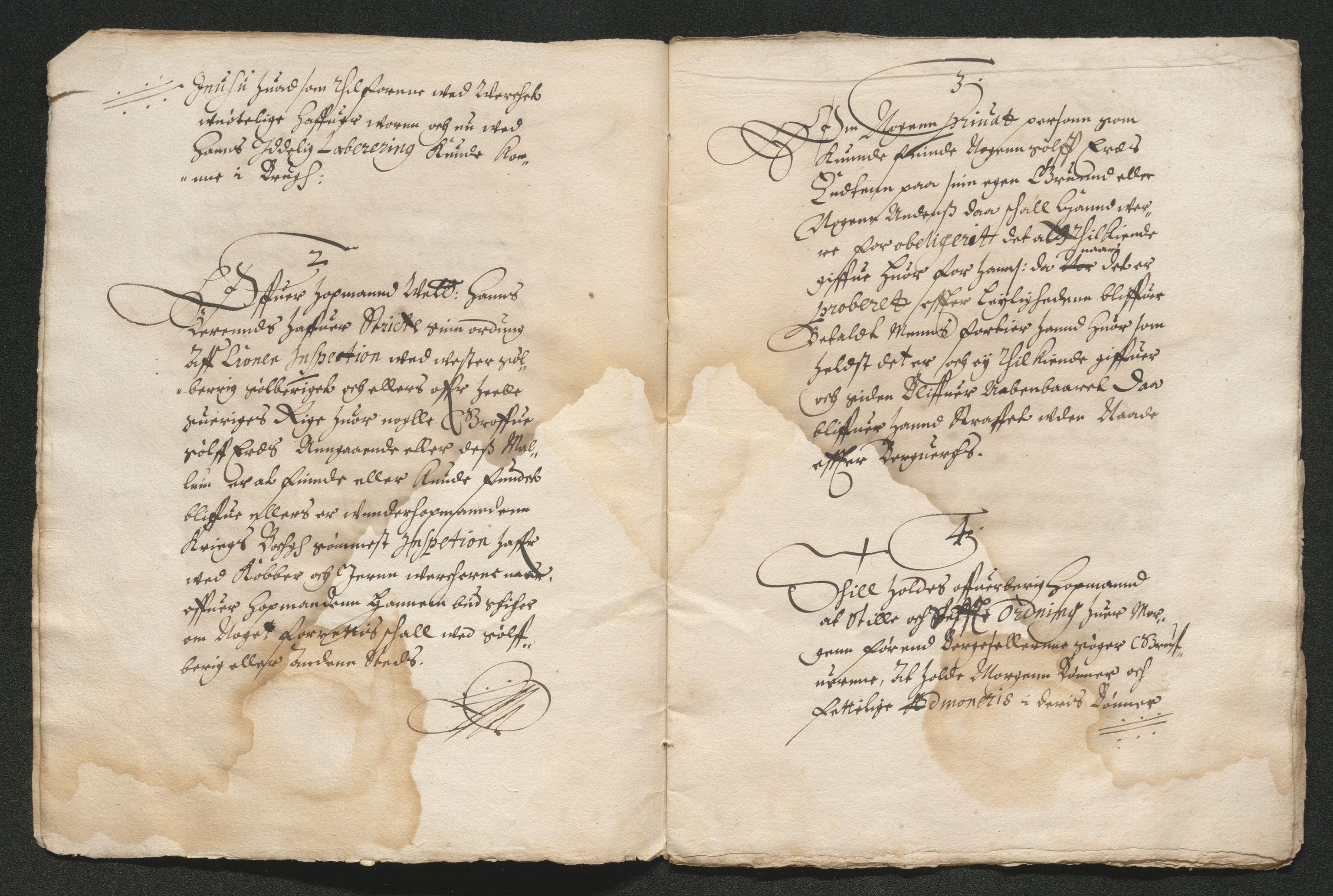 Kongsberg Sølvverk 1623-1816, AV/SAKO-EA-3135/001/A/Ab/L0001: Bestallinger og instruksjoner , 1624-1814, s. 4