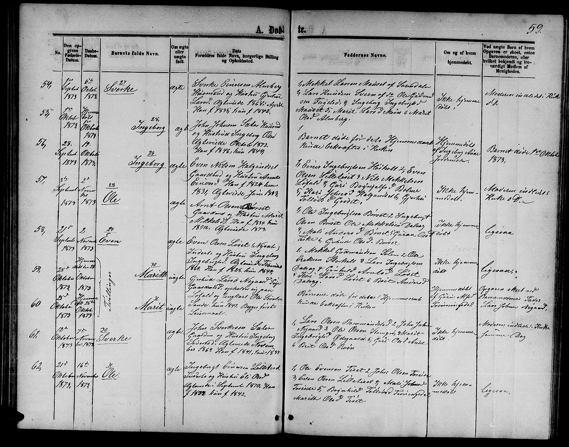 Ministerialprotokoller, klokkerbøker og fødselsregistre - Møre og Romsdal, AV/SAT-A-1454/598/L1076: Klokkerbok nr. 598C01, 1867-1878, s. 59