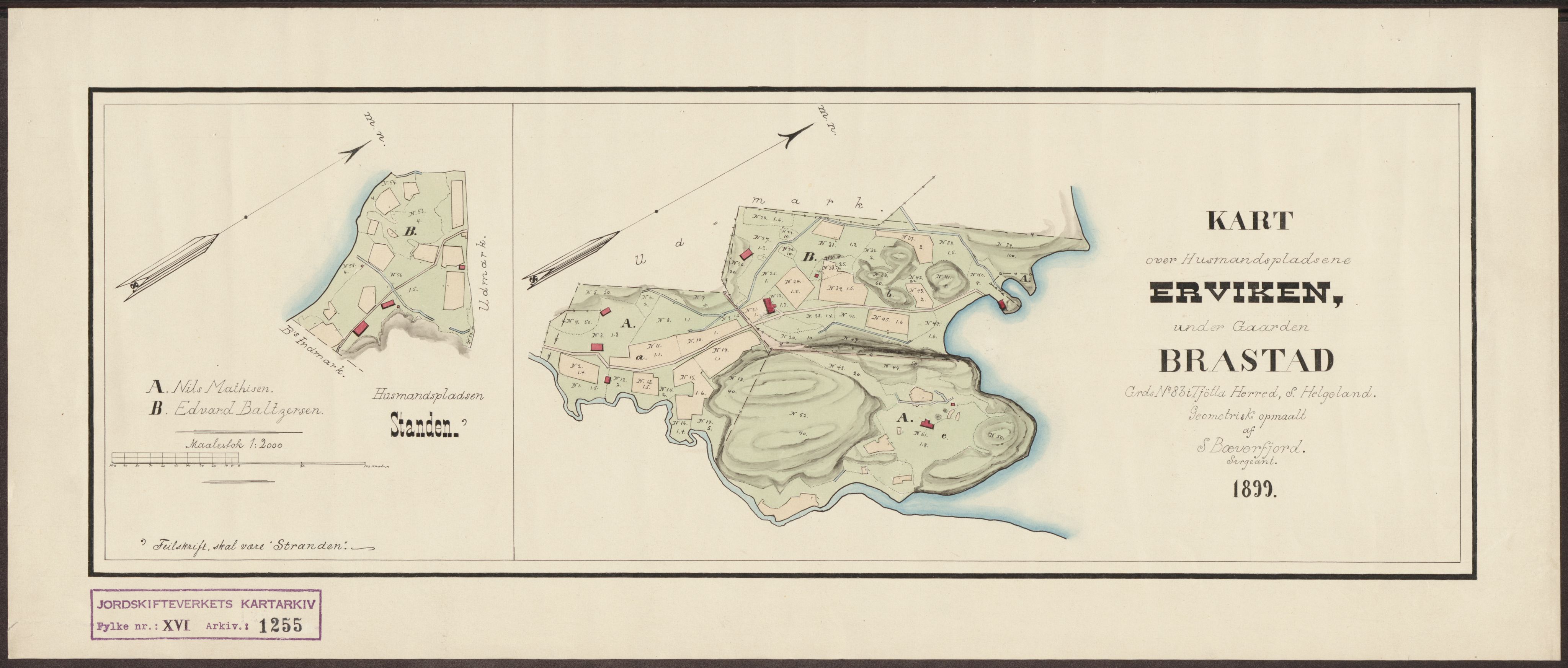 Jordskifteverkets kartarkiv, AV/RA-S-3929/T, 1859-1988, s. 1426