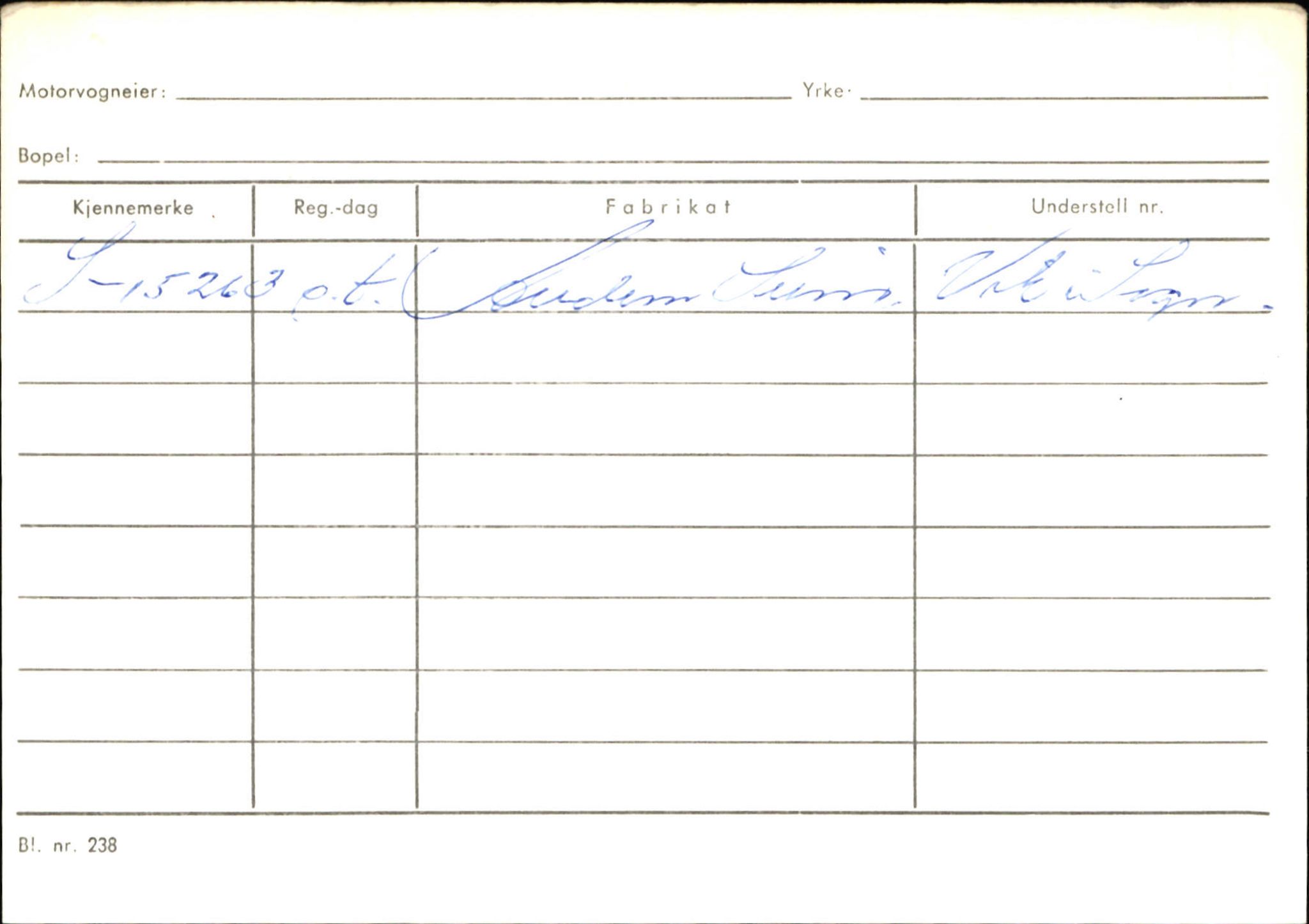 Statens vegvesen, Sogn og Fjordane vegkontor, SAB/A-5301/4/F/L0126: Eigarregister Fjaler M-Å. Leikanger A-Å, 1945-1975, s. 1666