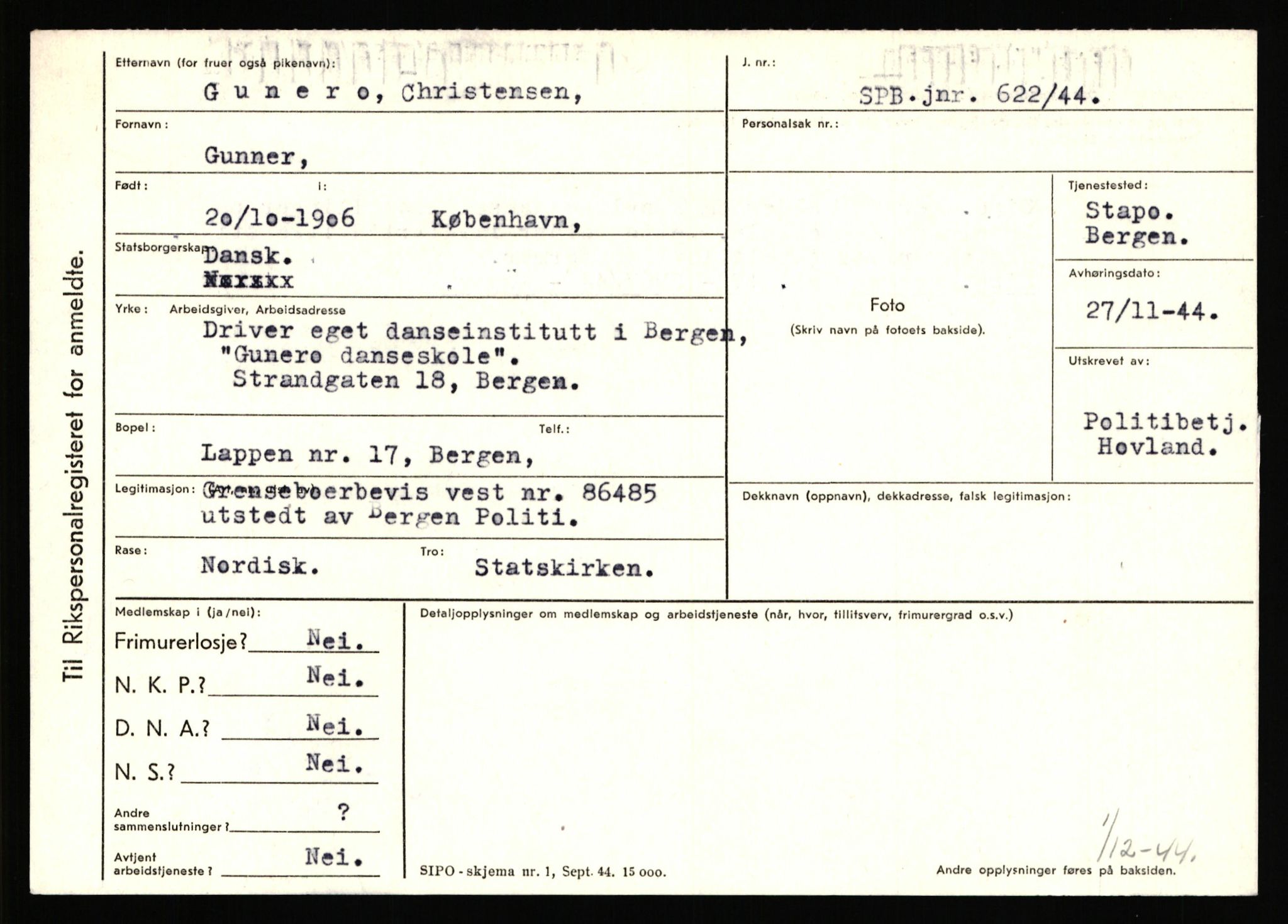 Statspolitiet - Hovedkontoret / Osloavdelingen, AV/RA-S-1329/C/Ca/L0005: Furali - Hamula, 1943-1945, s. 2873