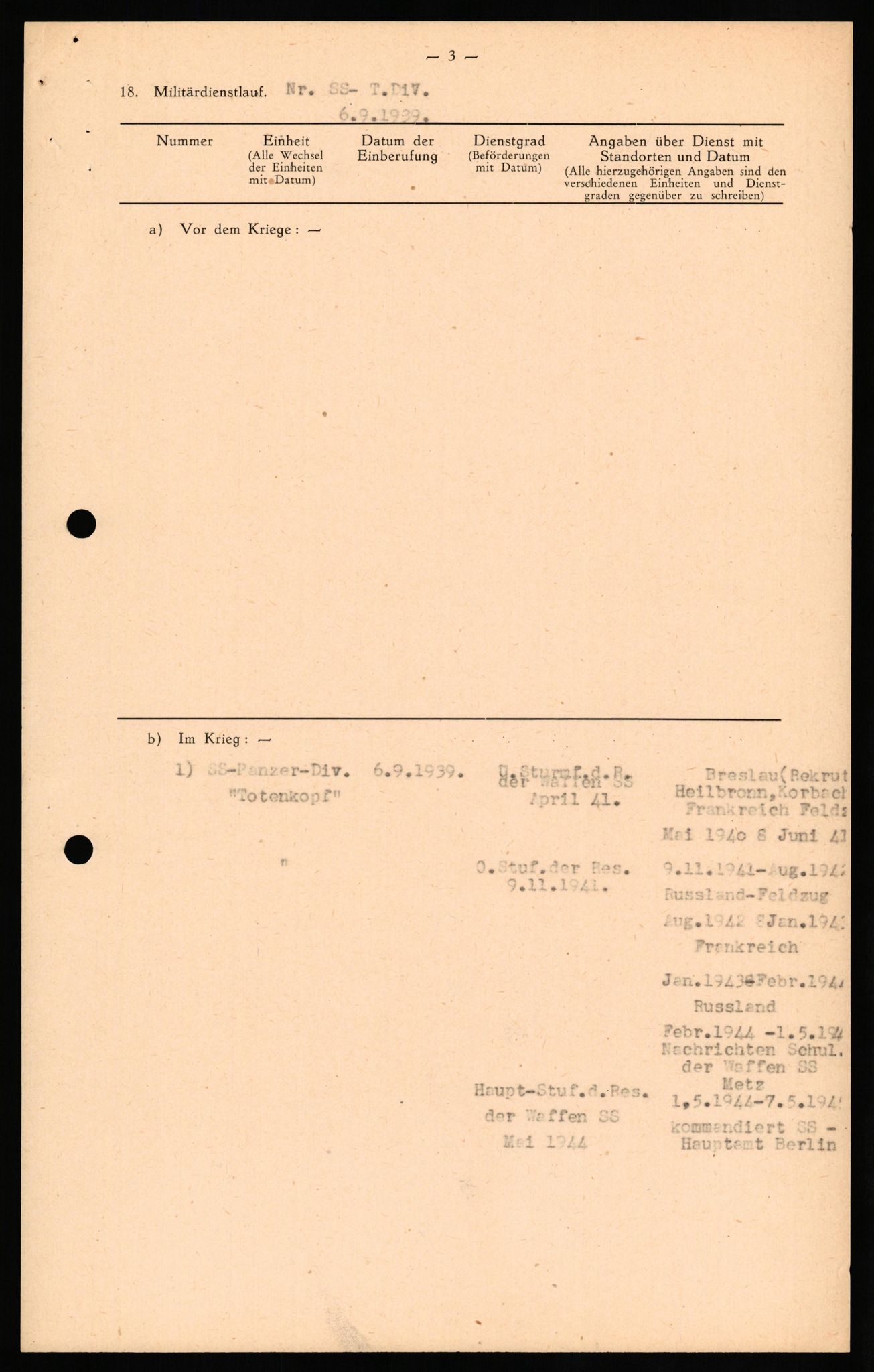 Forsvaret, Forsvarets overkommando II, AV/RA-RAFA-3915/D/Db/L0026: CI Questionaires. Tyske okkupasjonsstyrker i Norge. Tyskere., 1945-1946, s. 490