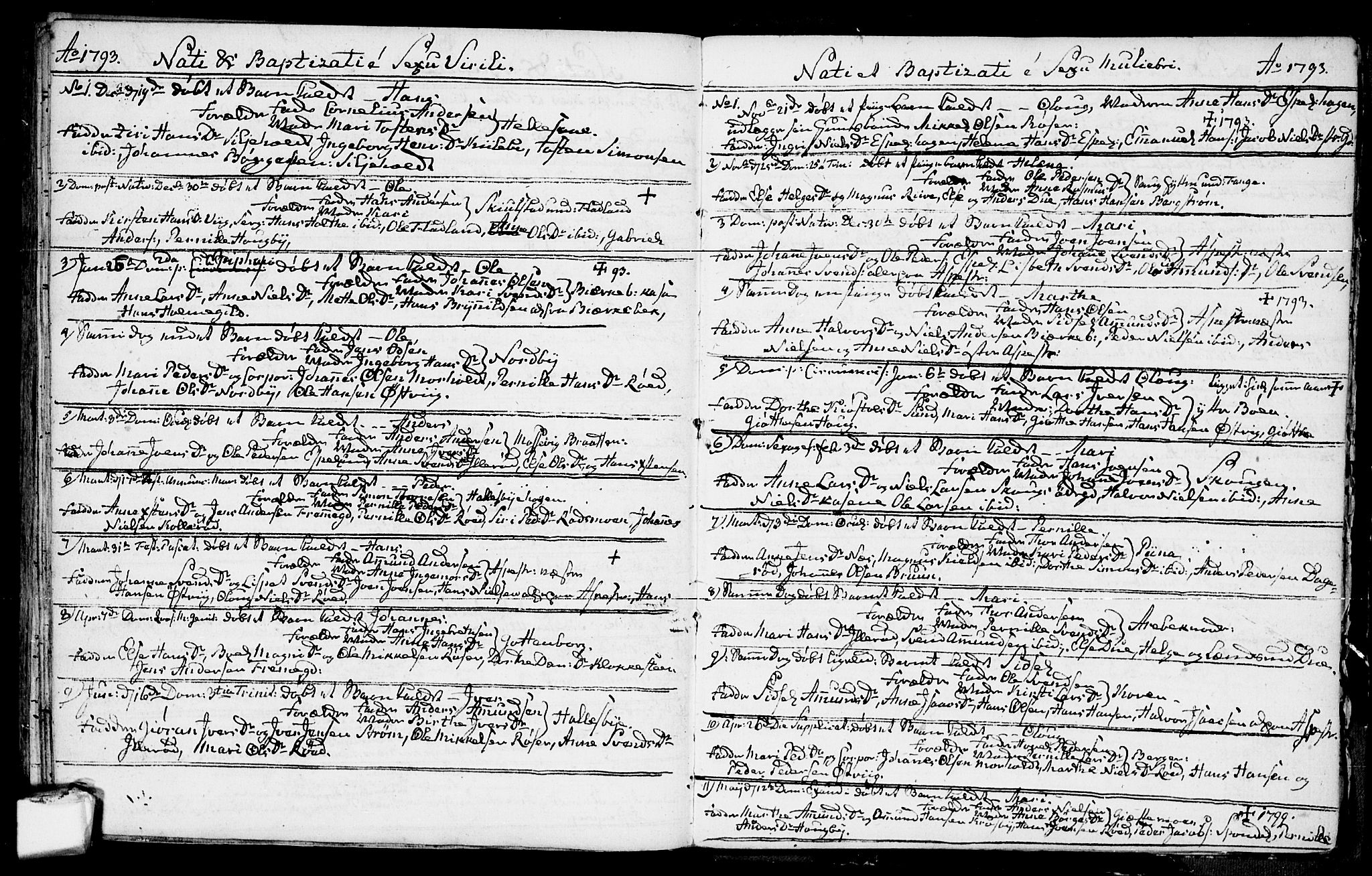 Aremark prestekontor Kirkebøker, AV/SAO-A-10899/F/Fa/L0002: Ministerialbok nr. I 2, 1745-1795