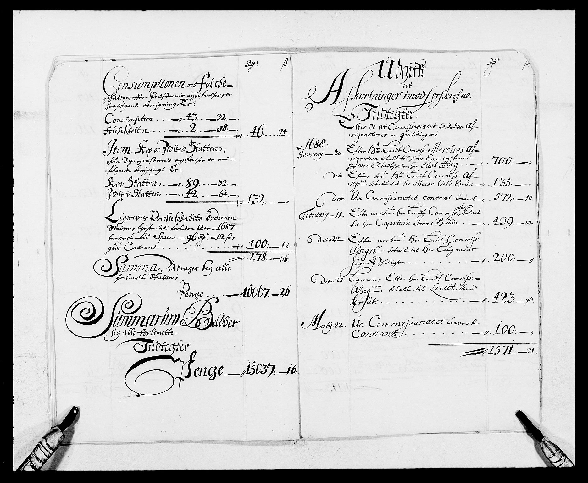 Rentekammeret inntil 1814, Reviderte regnskaper, Fogderegnskap, AV/RA-EA-4092/R17/L1163: Fogderegnskap Gudbrandsdal, 1682-1689, s. 12