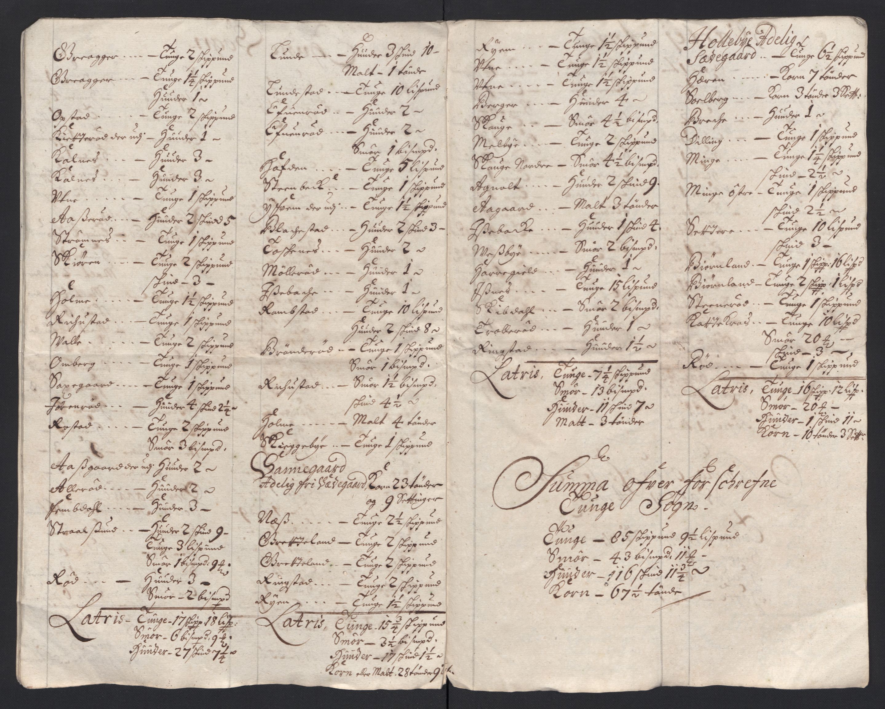 Rentekammeret inntil 1814, Reviderte regnskaper, Fogderegnskap, AV/RA-EA-4092/R04/L0129: Fogderegnskap Moss, Onsøy, Tune, Veme og Åbygge, 1700, s. 558