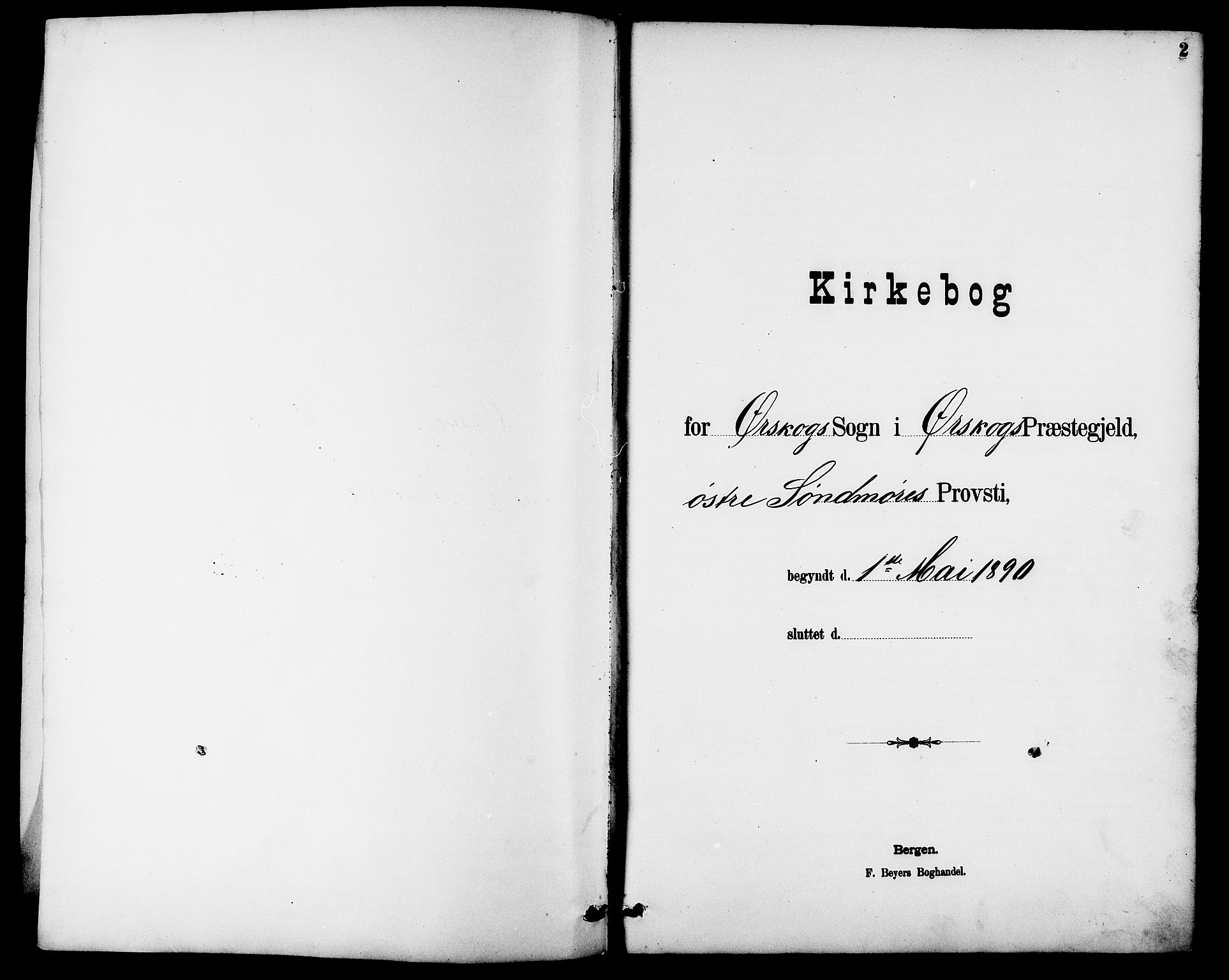 Ministerialprotokoller, klokkerbøker og fødselsregistre - Møre og Romsdal, SAT/A-1454/522/L0327: Klokkerbok nr. 522C06, 1890-1915, s. 2