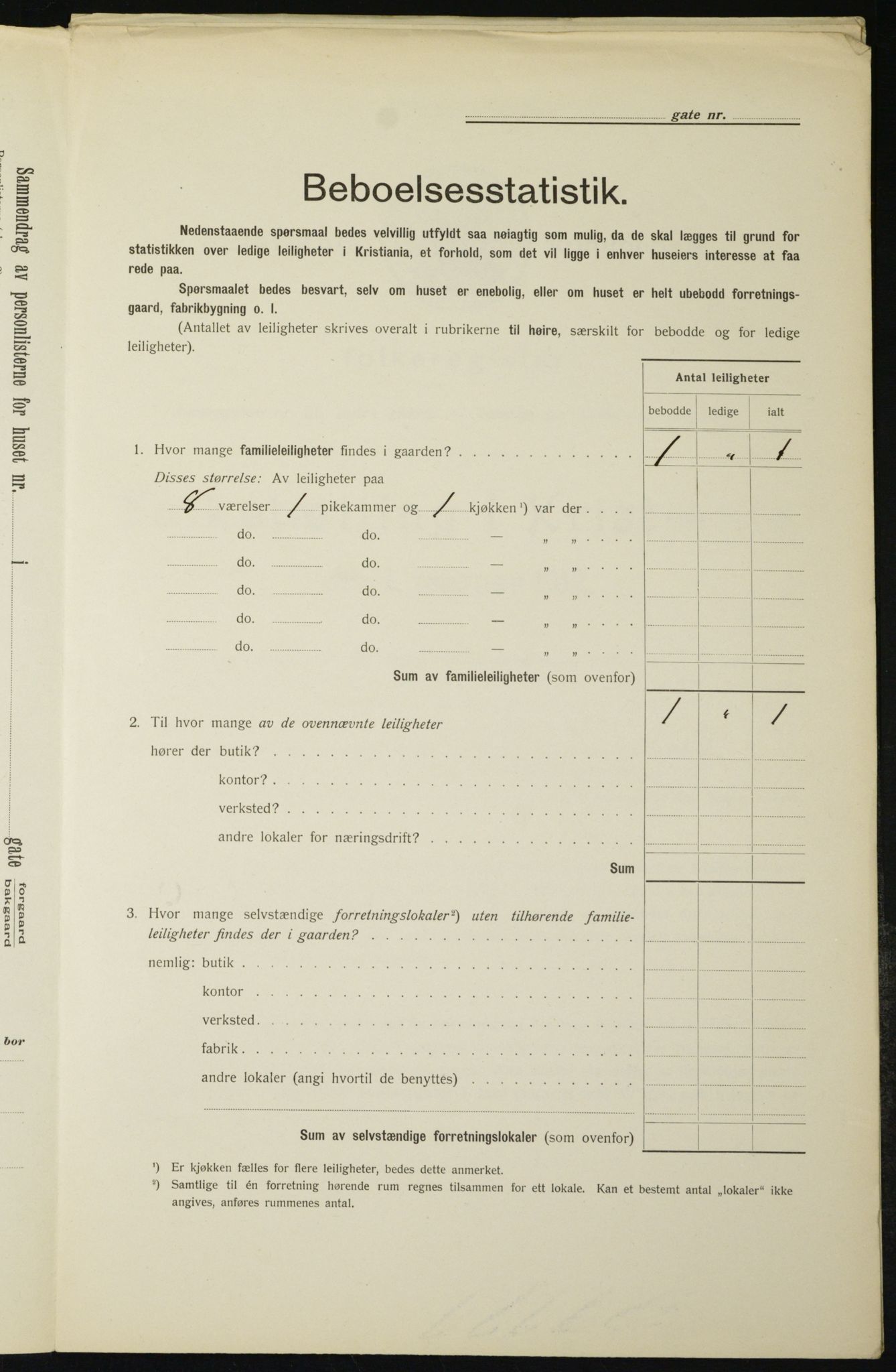OBA, Kommunal folketelling 1.2.1912 for Kristiania, 1912, s. 119724