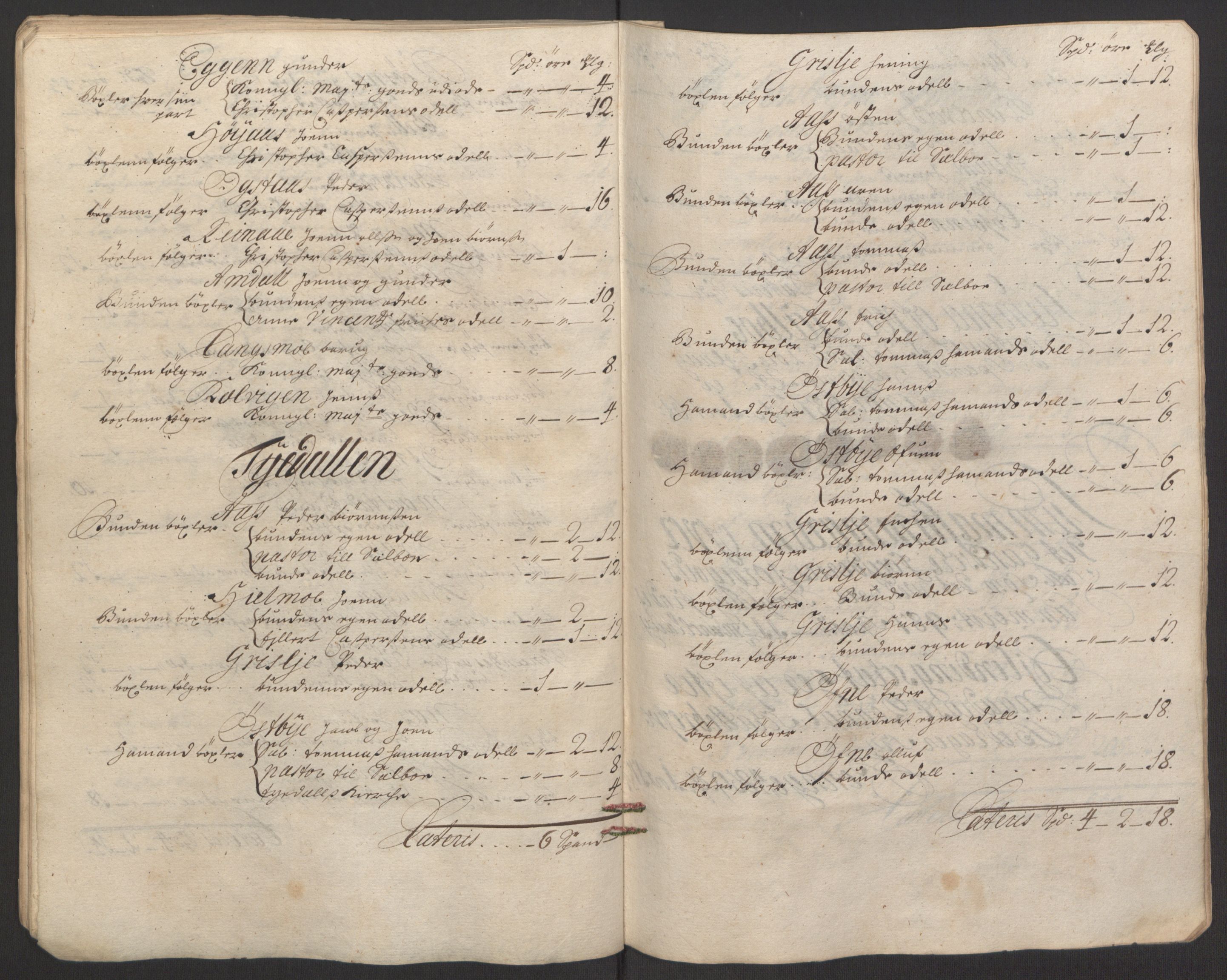 Rentekammeret inntil 1814, Reviderte regnskaper, Fogderegnskap, RA/EA-4092/R61/L4103: Fogderegnskap Strinda og Selbu, 1691-1692, s. 45