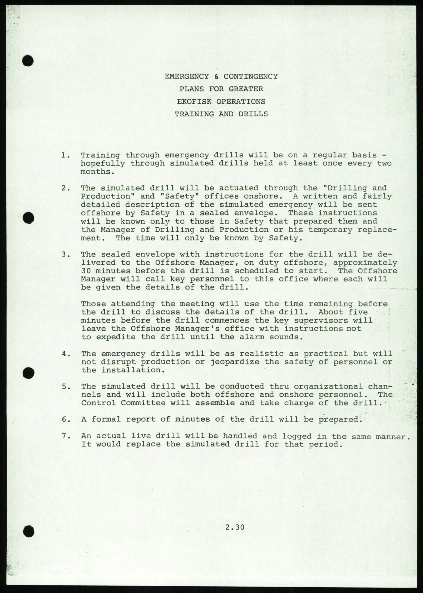 Justisdepartementet, Granskningskommisjonen ved Alexander Kielland-ulykken 27.3.1980, AV/RA-S-1165/D/L0016: O Beredskapsplaner (Doku.liste + O1-O3 av 3), 1980-1981, s. 59