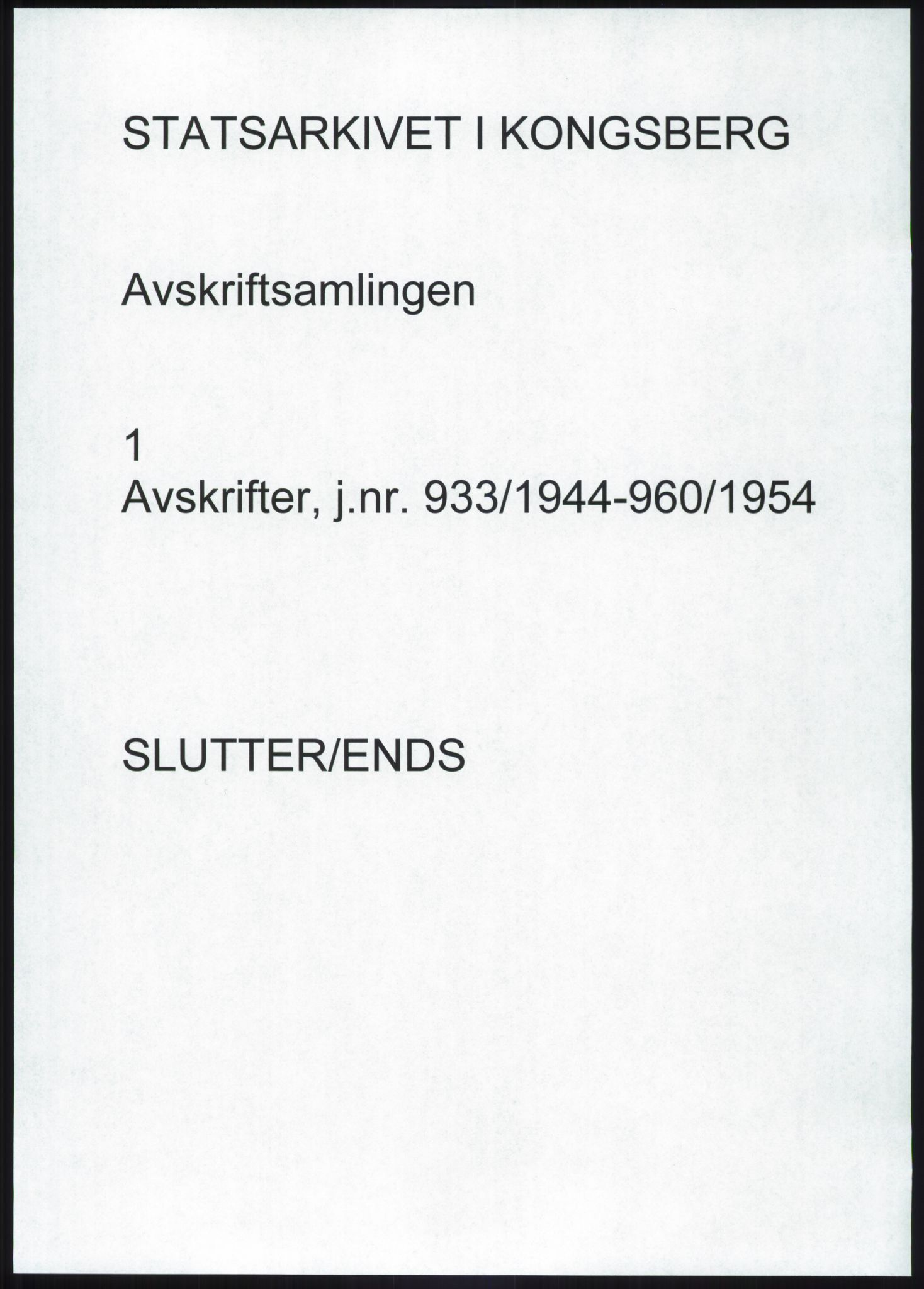 Statsarkivet i Kongsberg, SAKO/A-0001, 1944-1954, s. 511