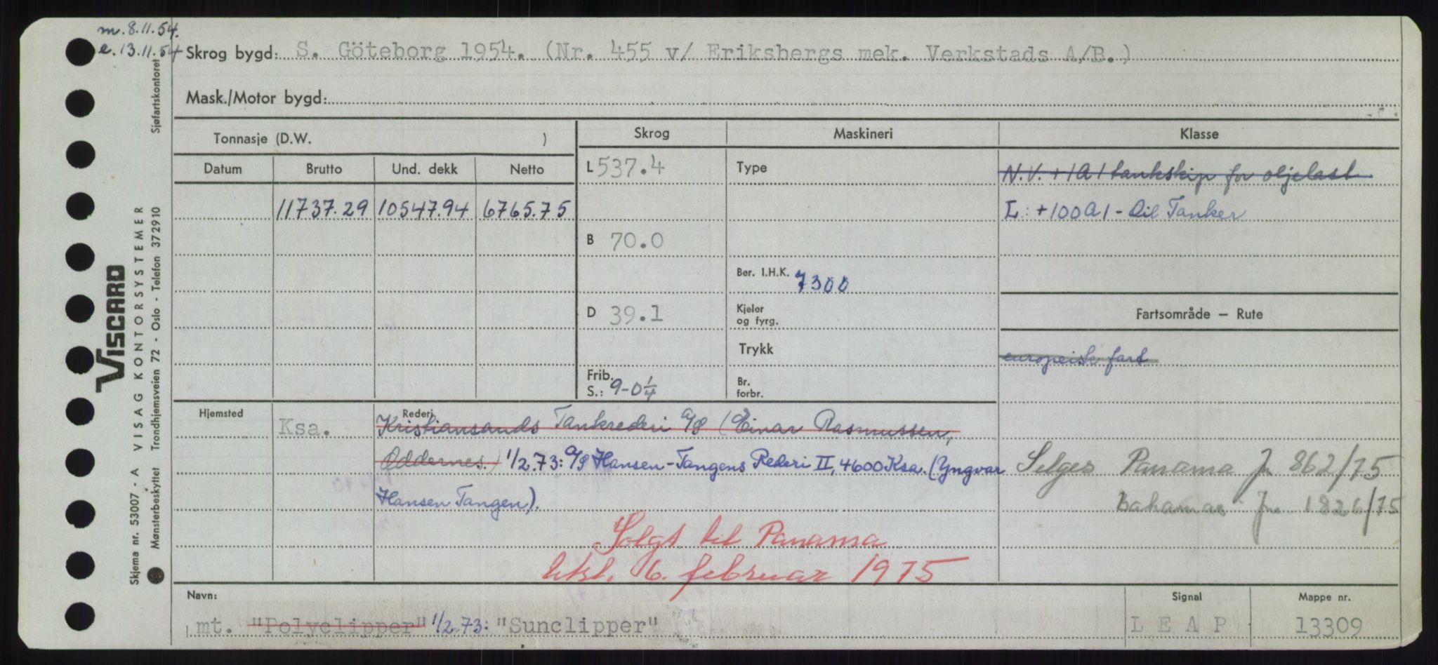 Sjøfartsdirektoratet med forløpere, Skipsmålingen, RA/S-1627/H/Hd/L0037: Fartøy, Su-Så, s. 73