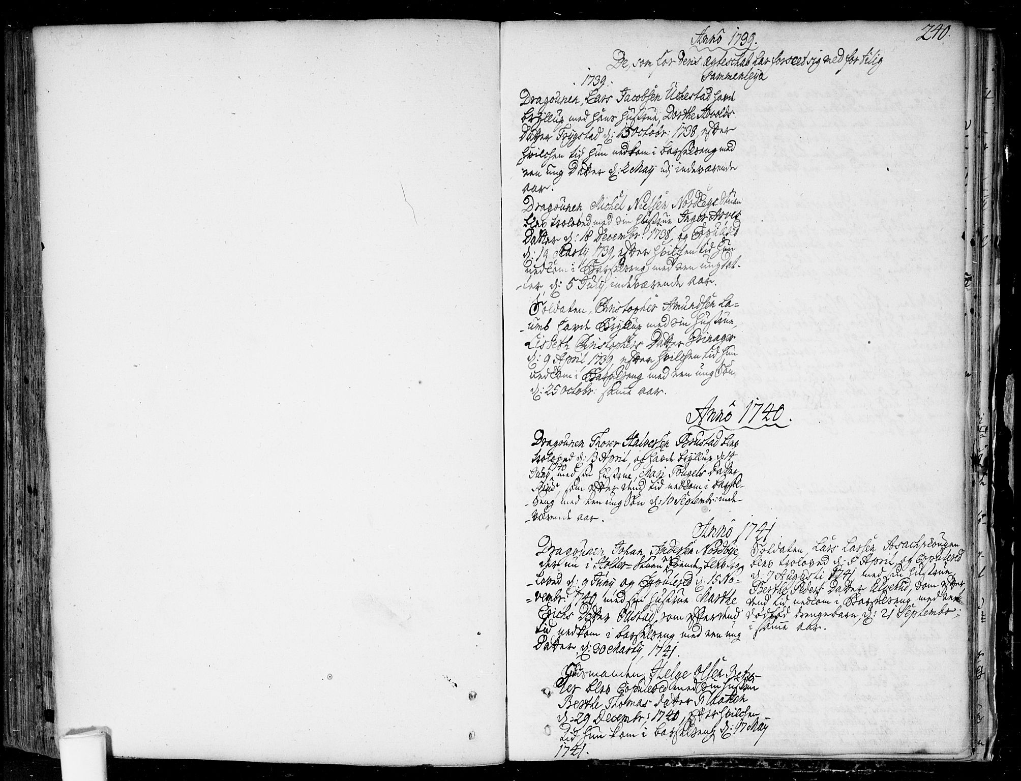 Nannestad prestekontor Kirkebøker, SAO/A-10414a/F/Fa/L0006: Ministerialbok nr. I 6, 1739-1754, s. 240