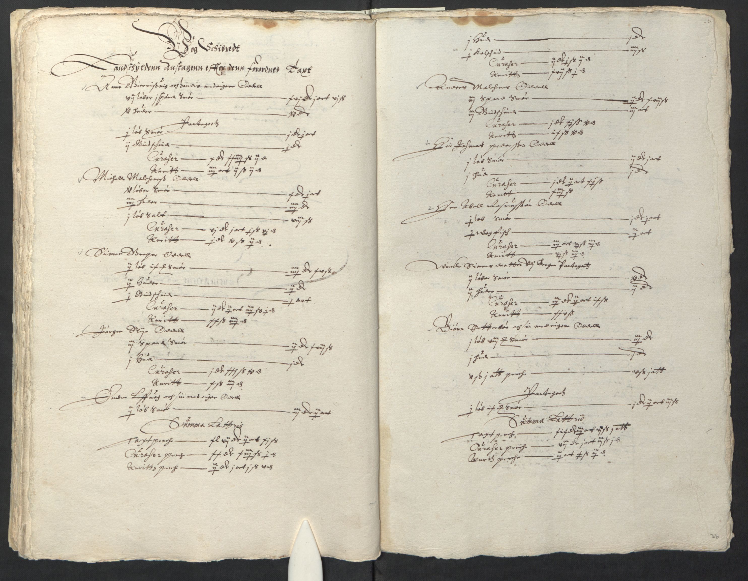 Stattholderembetet 1572-1771, AV/RA-EA-2870/Ek/L0012/0001: Jordebøker til utlikning av rosstjeneste 1624-1626: / Odelsjordebøker for Bergenhus len, 1626, s. 38