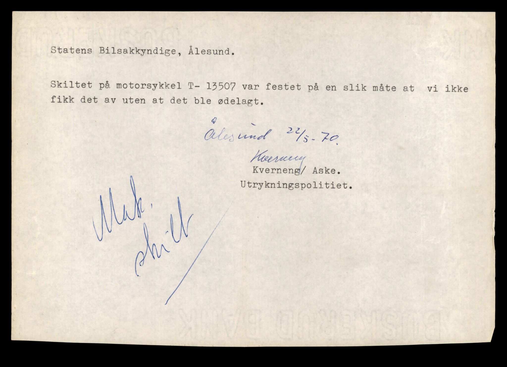 Møre og Romsdal vegkontor - Ålesund trafikkstasjon, AV/SAT-A-4099/F/Fe/L0039: Registreringskort for kjøretøy T 13361 - T 13530, 1927-1998, s. 2604