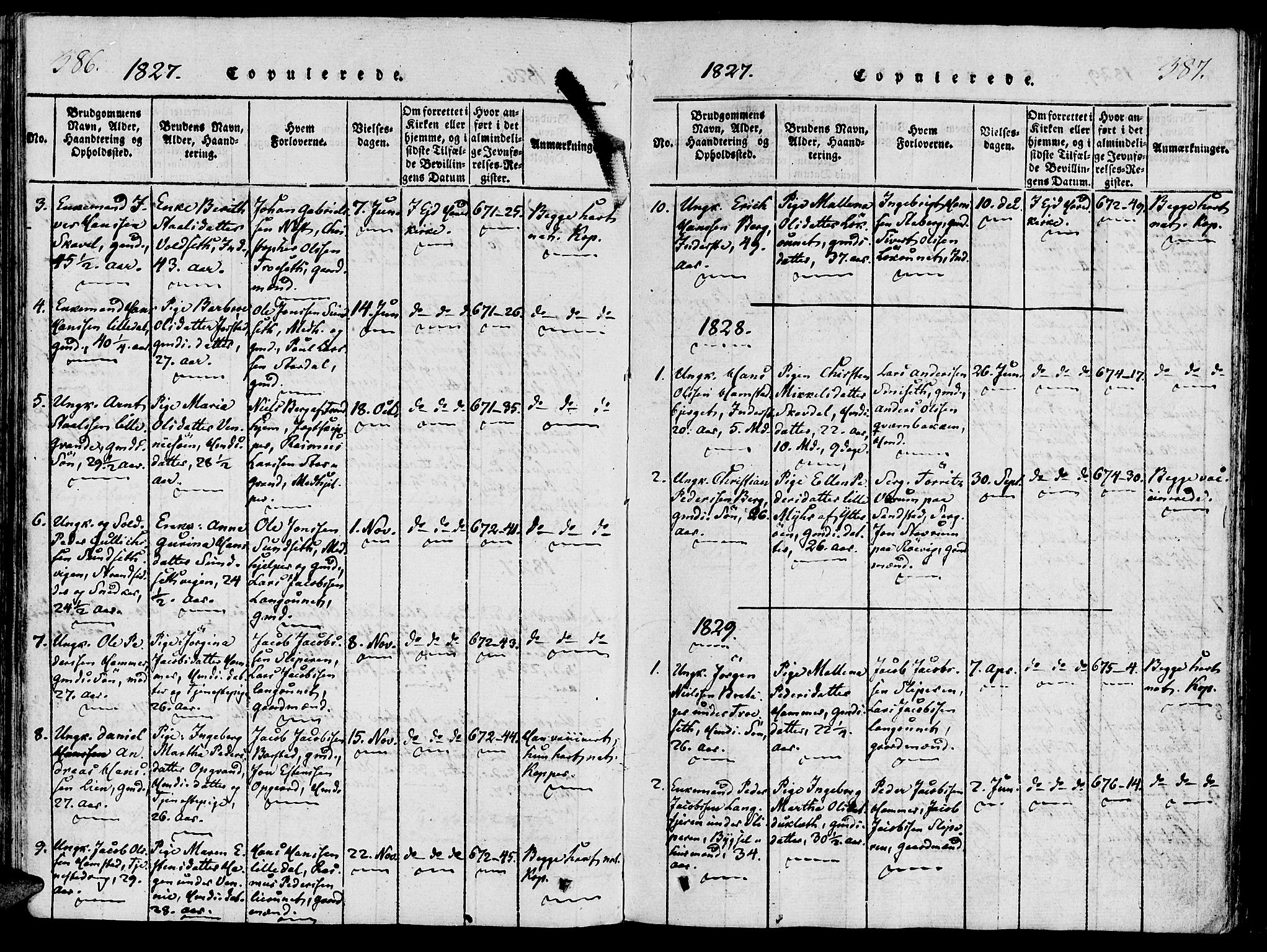 Ministerialprotokoller, klokkerbøker og fødselsregistre - Nord-Trøndelag, SAT/A-1458/733/L0322: Ministerialbok nr. 733A01, 1817-1842, s. 386-387