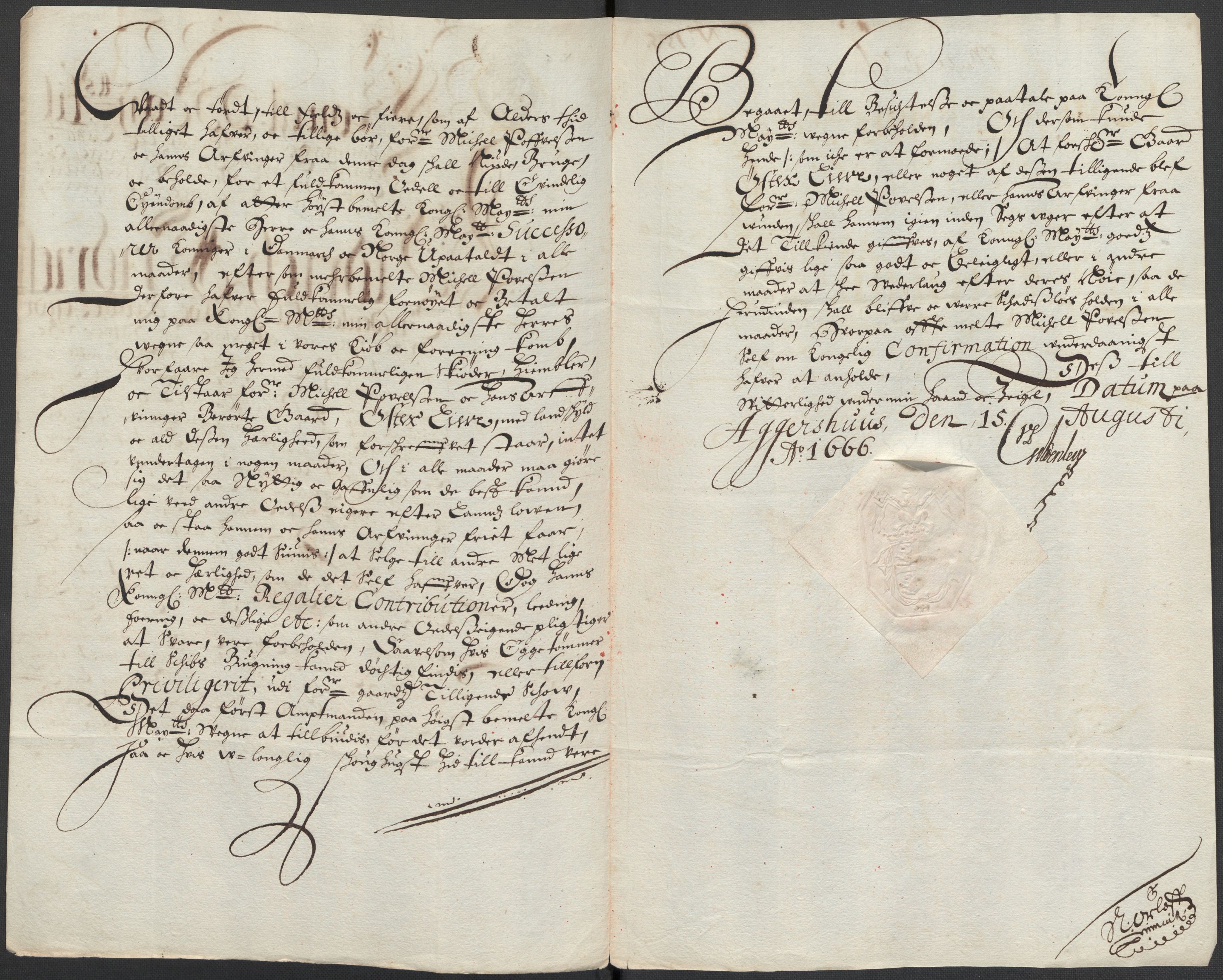 Rentekammeret, Kammerkanselliet, RA/EA-3111/G/Gg/Ggj/Ggja/L0001b: Skjøter utstedt av myndigheter i Norge og senere ombyttet med kongelige konfirmasjonsskjøter, 1663-1669, s. 175