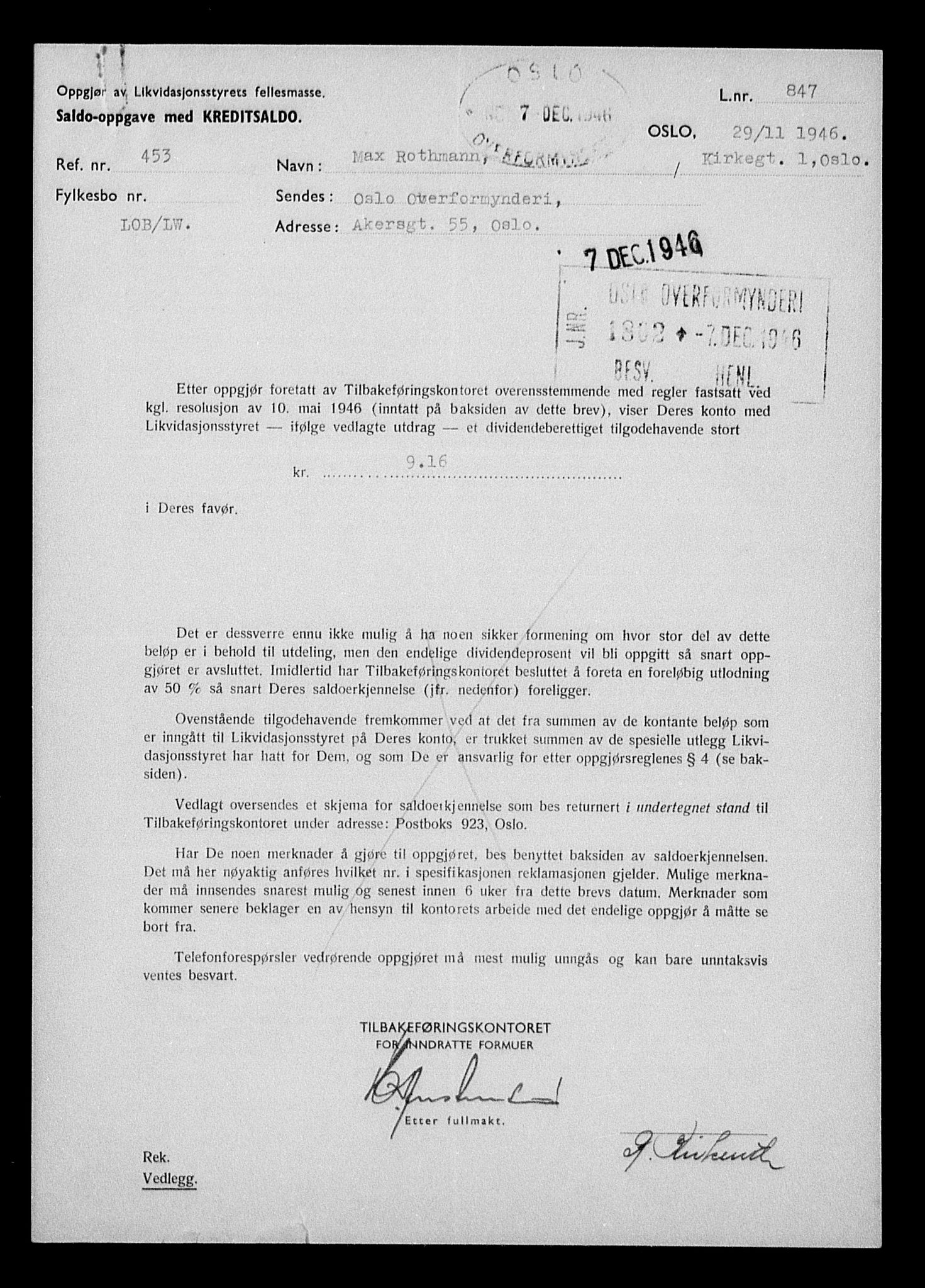 Justisdepartementet, Tilbakeføringskontoret for inndratte formuer, AV/RA-S-1564/H/Hc/Hcc/L0975: --, 1945-1947, s. 176