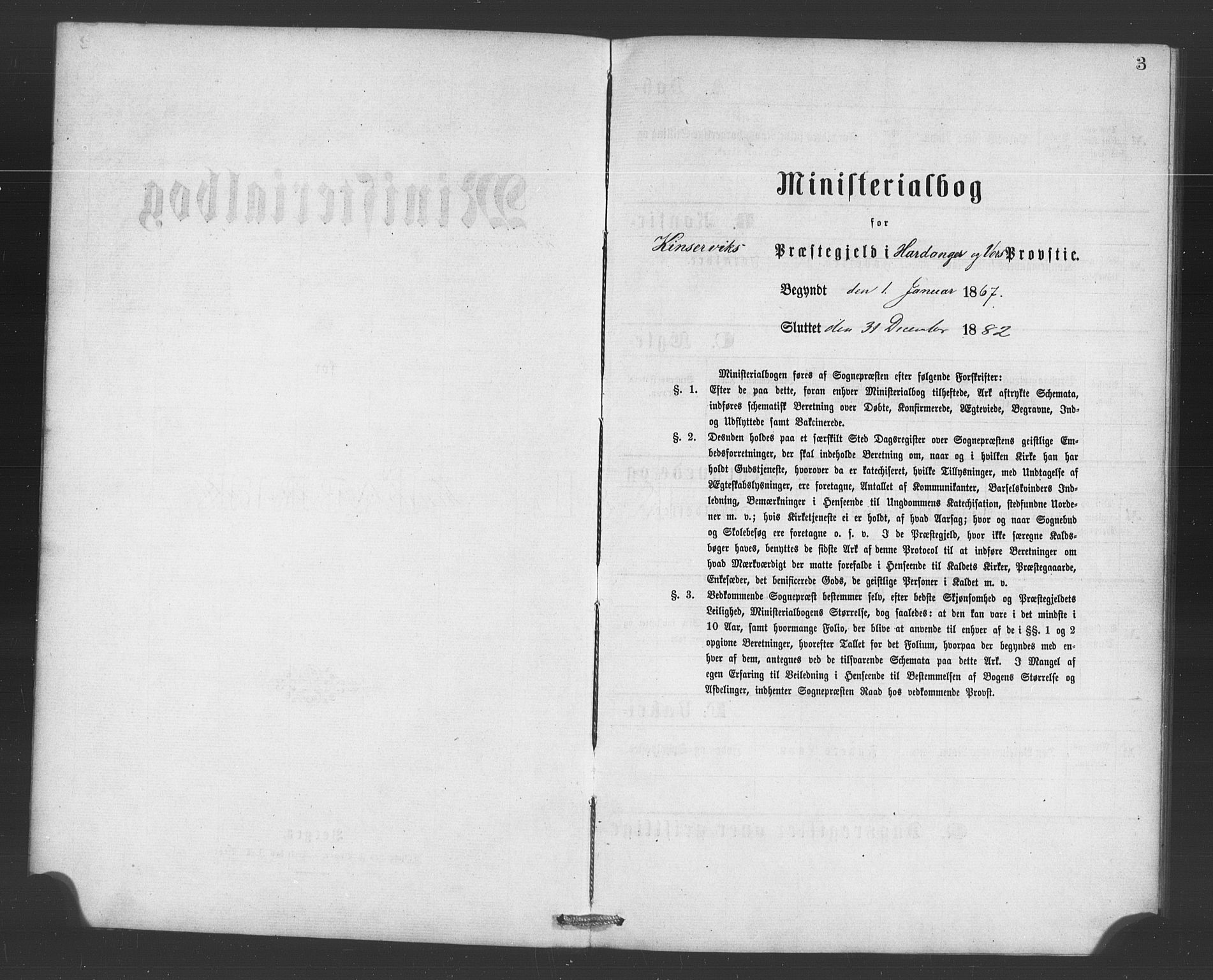 Ullensvang sokneprestembete, SAB/A-78701/H/Haa: Ministerialbok nr. A 15, 1867-1882, s. 3