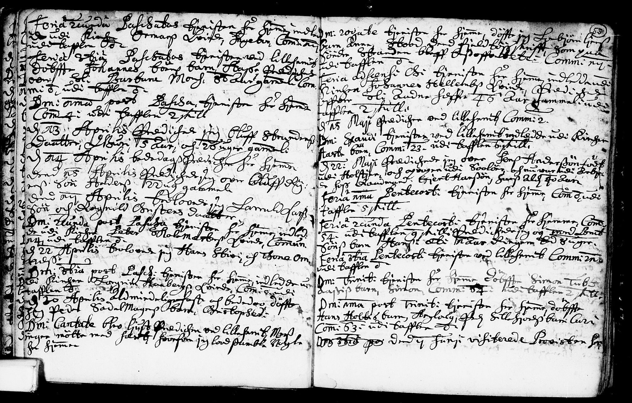 Heddal kirkebøker, SAKO/A-268/F/Fa/L0001: Ministerialbok nr. I 1, 1648-1699, s. 55