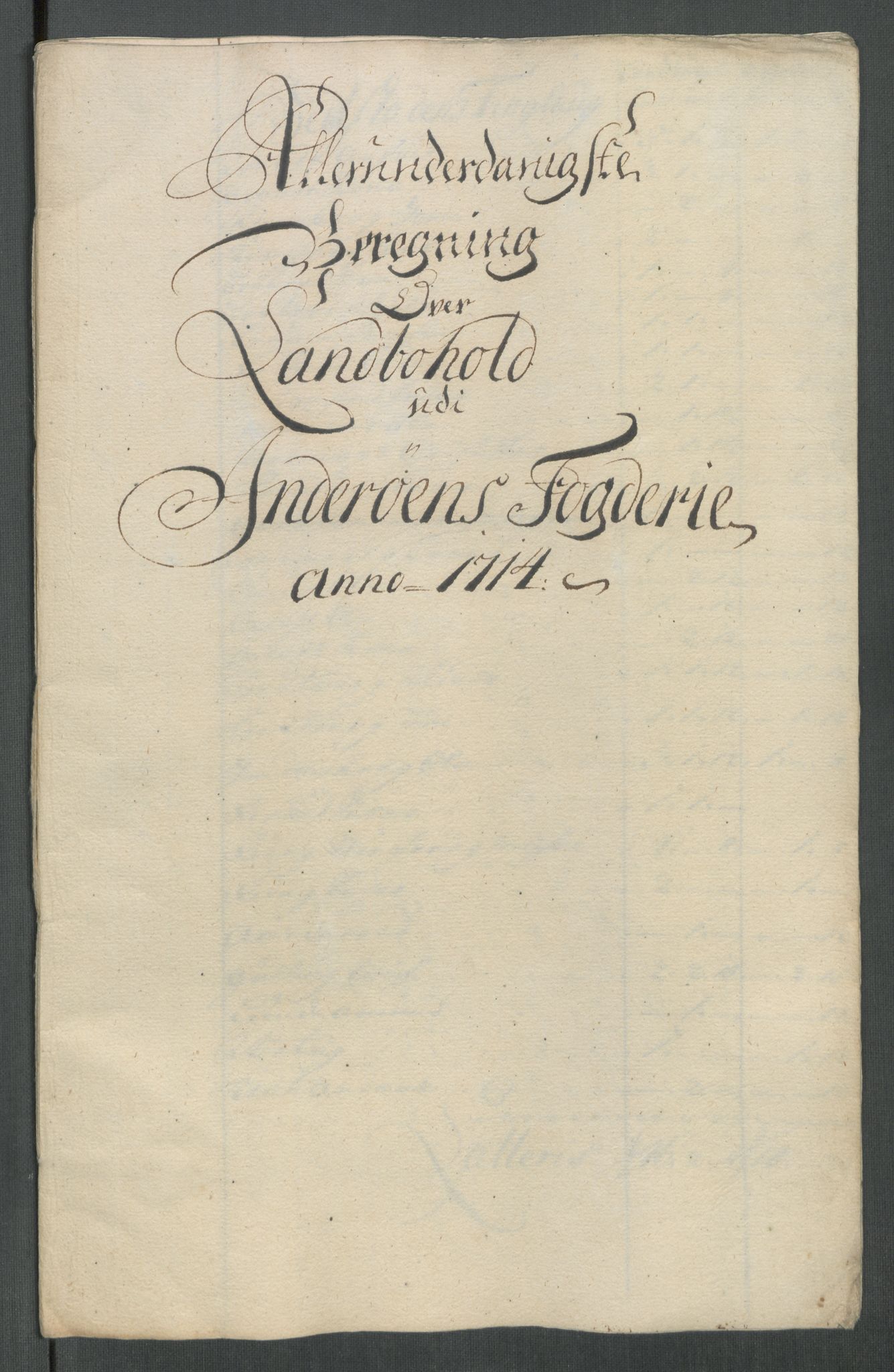 Rentekammeret inntil 1814, Reviderte regnskaper, Fogderegnskap, RA/EA-4092/R63/L4322: Fogderegnskap Inderøy, 1714, s. 220