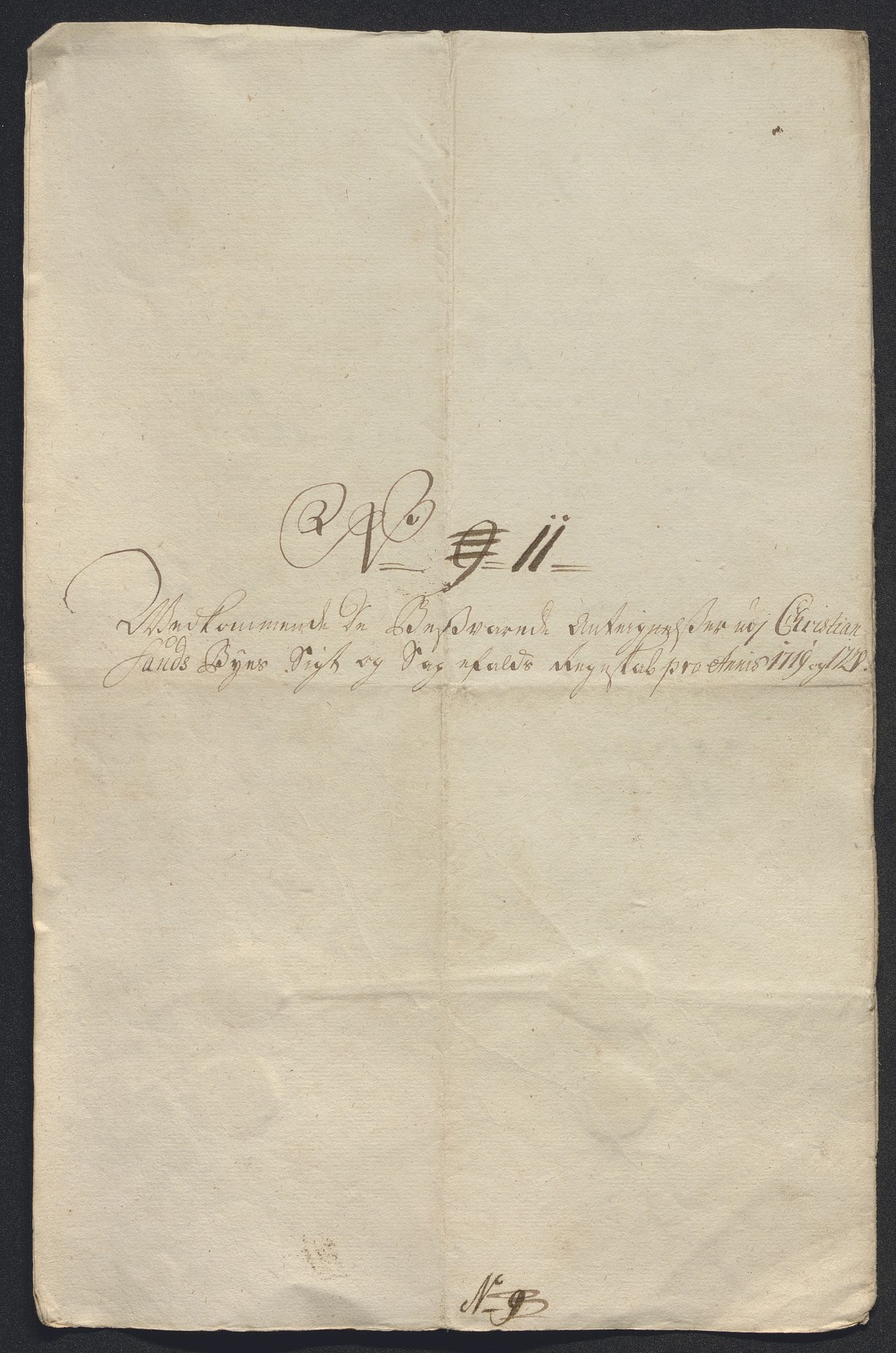 Rentekammeret inntil 1814, Reviderte regnskaper, Byregnskaper, AV/RA-EA-4066/R/Rm/L0286: [M19] Sikt og sakefall, 1719-1727, s. 119
