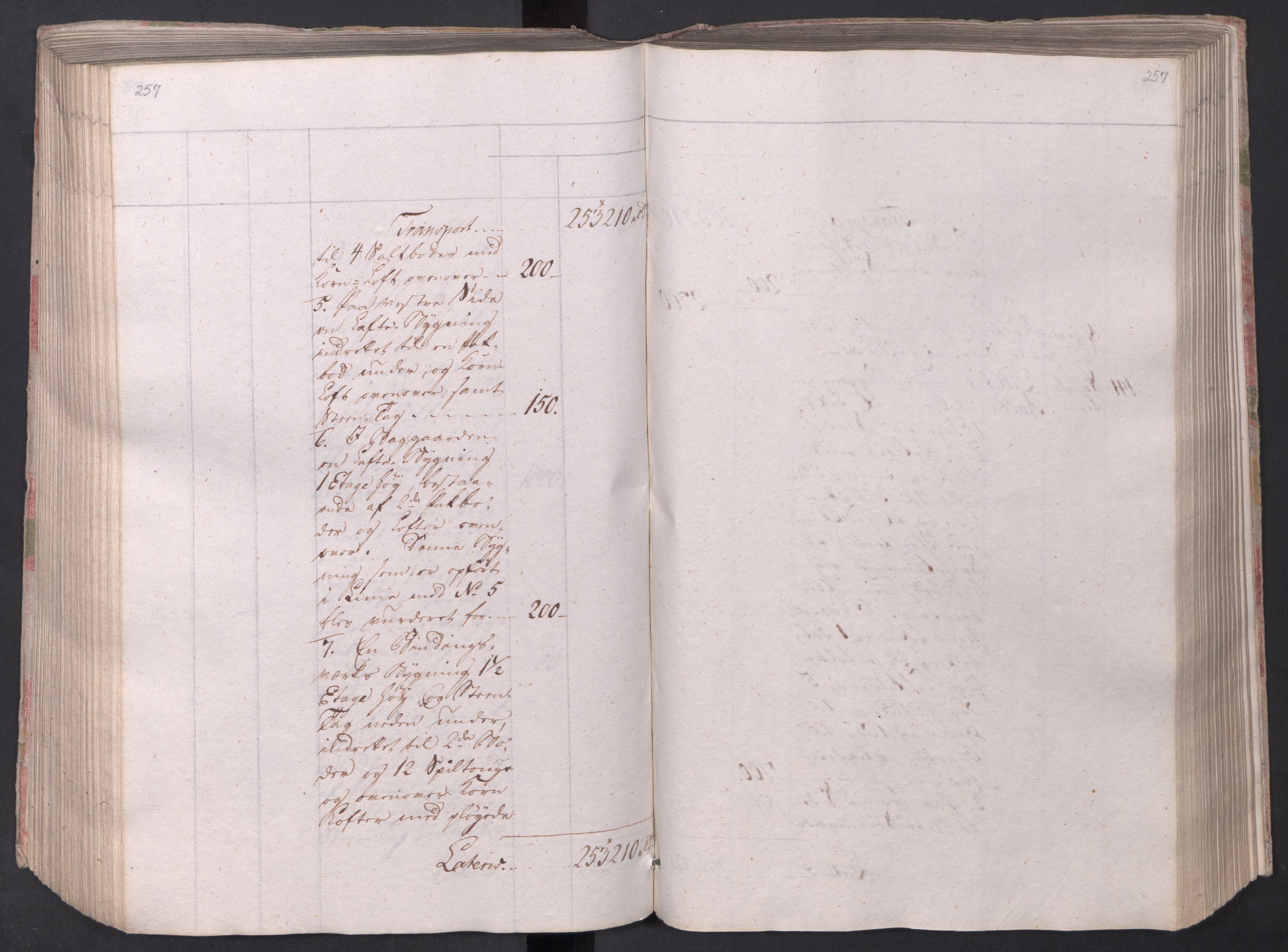 Kristiania stiftamt, AV/SAO-A-10386/I/Ia/L0015: Branntakster, 1797, s. 257