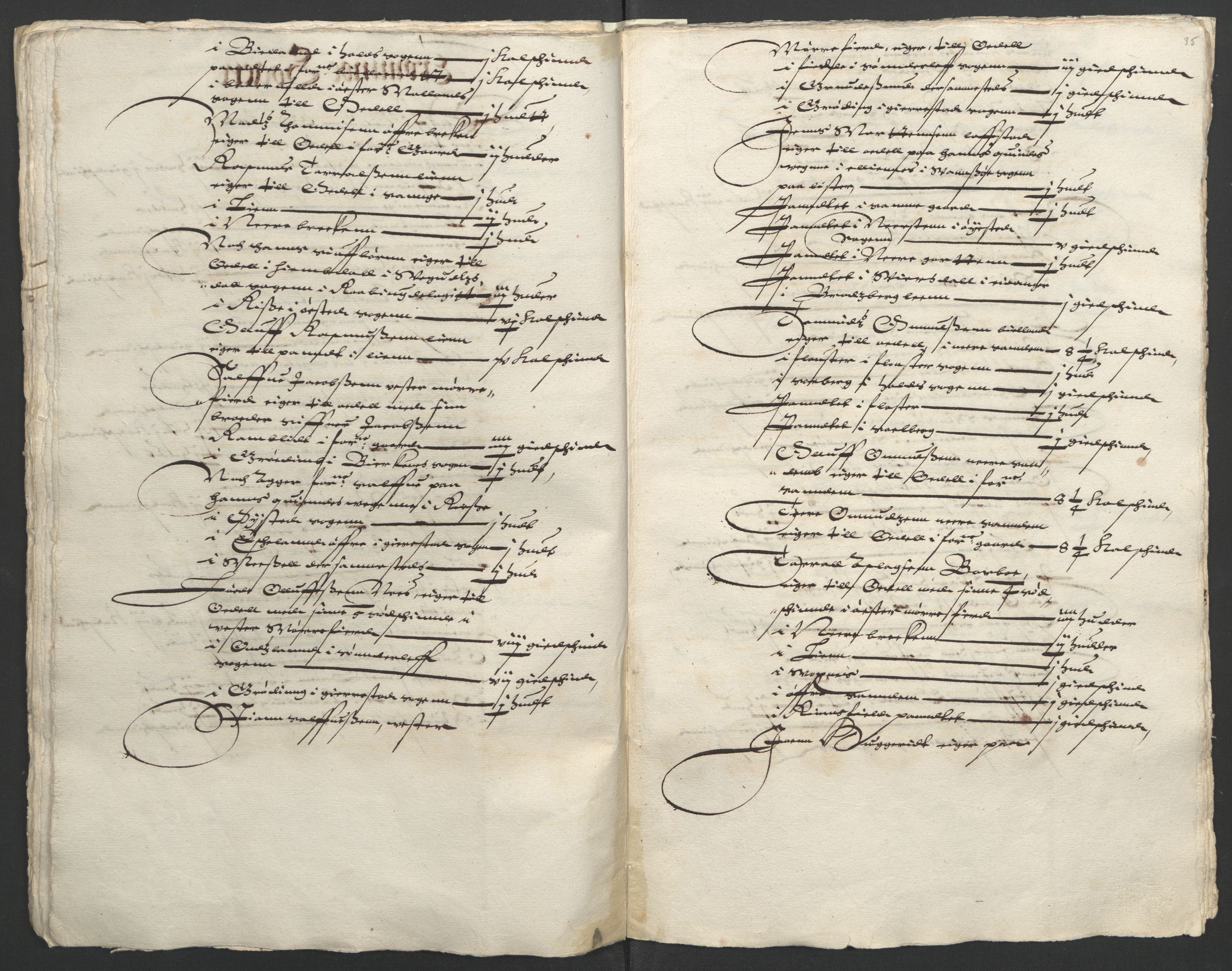 Stattholderembetet 1572-1771, AV/RA-EA-2870/Ek/L0010/0001: Jordebøker til utlikning av rosstjeneste 1624-1626: / Odelsjordebøker for Agdesiden len, 1624, s. 38