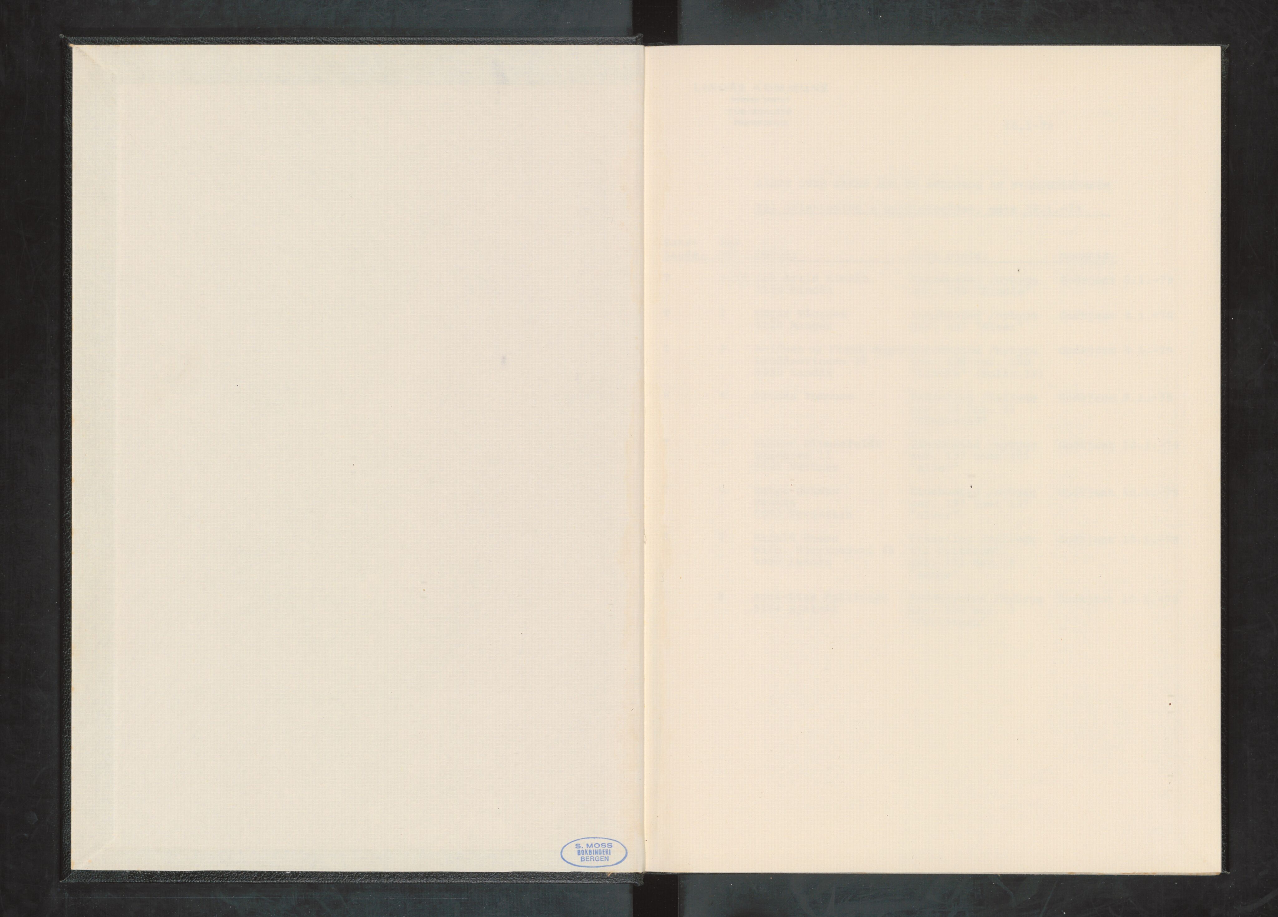 Lindås kommune. Bygningsrådet, IKAH/1263-511/A/Aa/L0032: Møtebok for Lindås bygningsråd, 1979