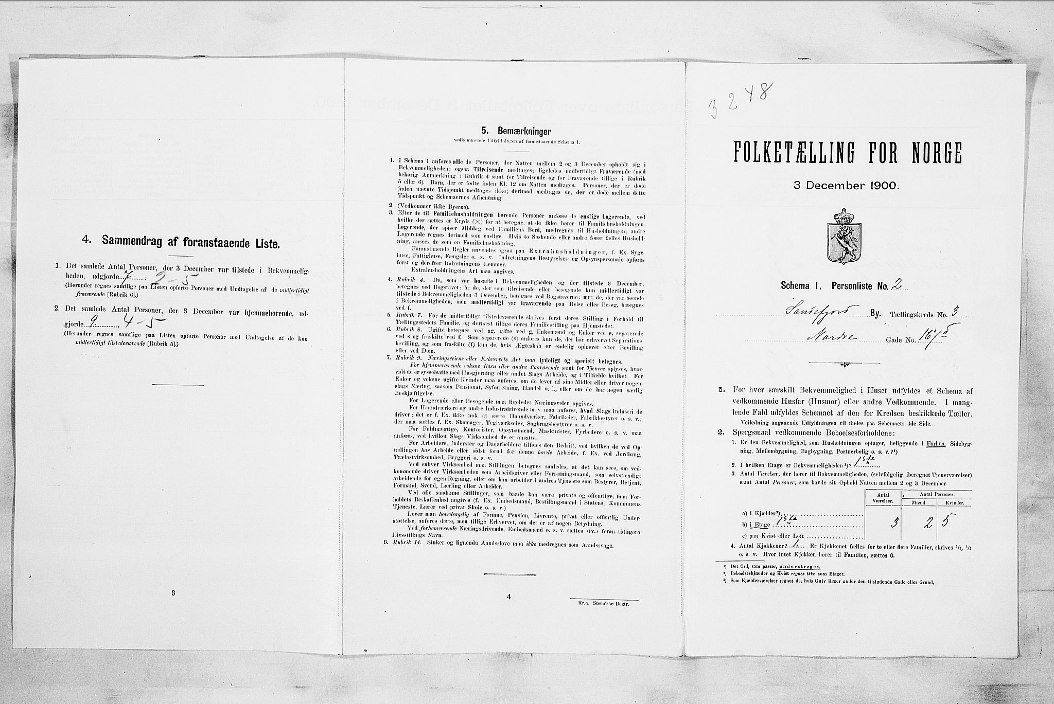 RA, Folketelling 1900 for 0706 Sandefjord kjøpstad, 1900, s. 769