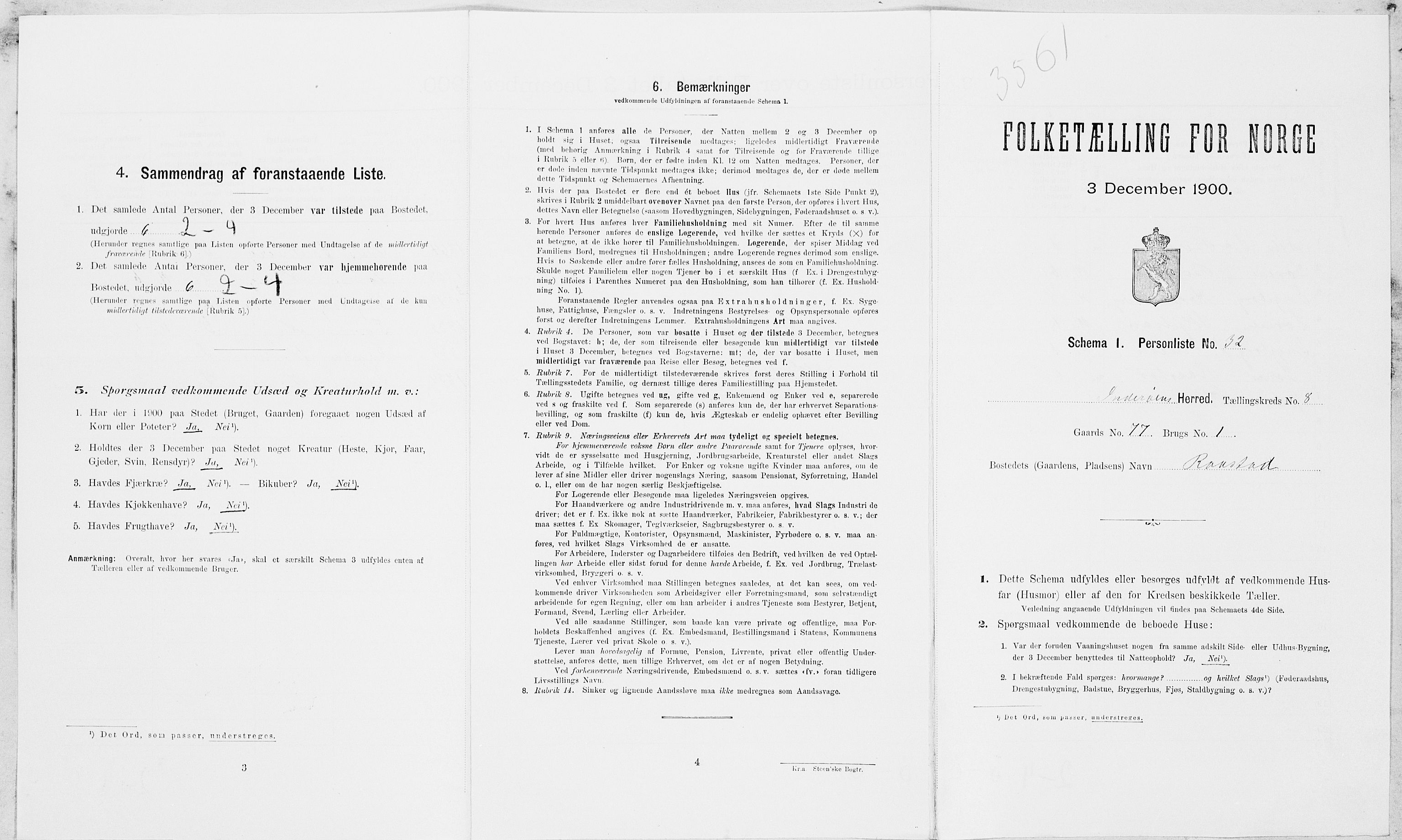 SAT, Folketelling 1900 for 1729 Inderøy herred, 1900, s. 1133