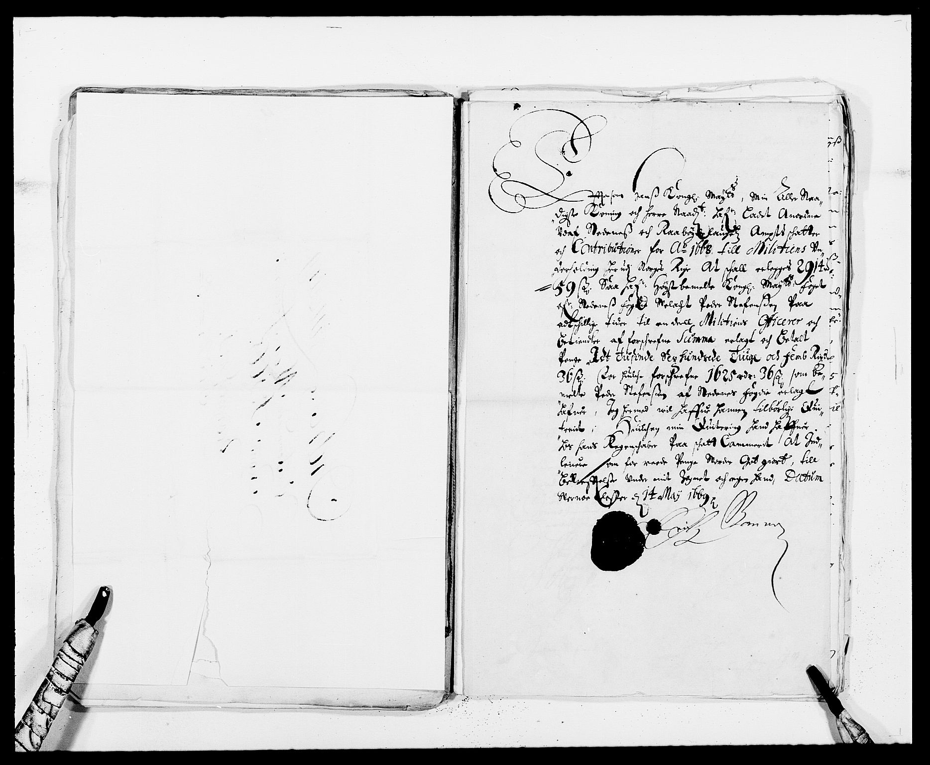 Rentekammeret inntil 1814, Reviderte regnskaper, Fogderegnskap, RA/EA-4092/R39/L2298: Fogderegnskap Nedenes, 1667-1669, s. 105