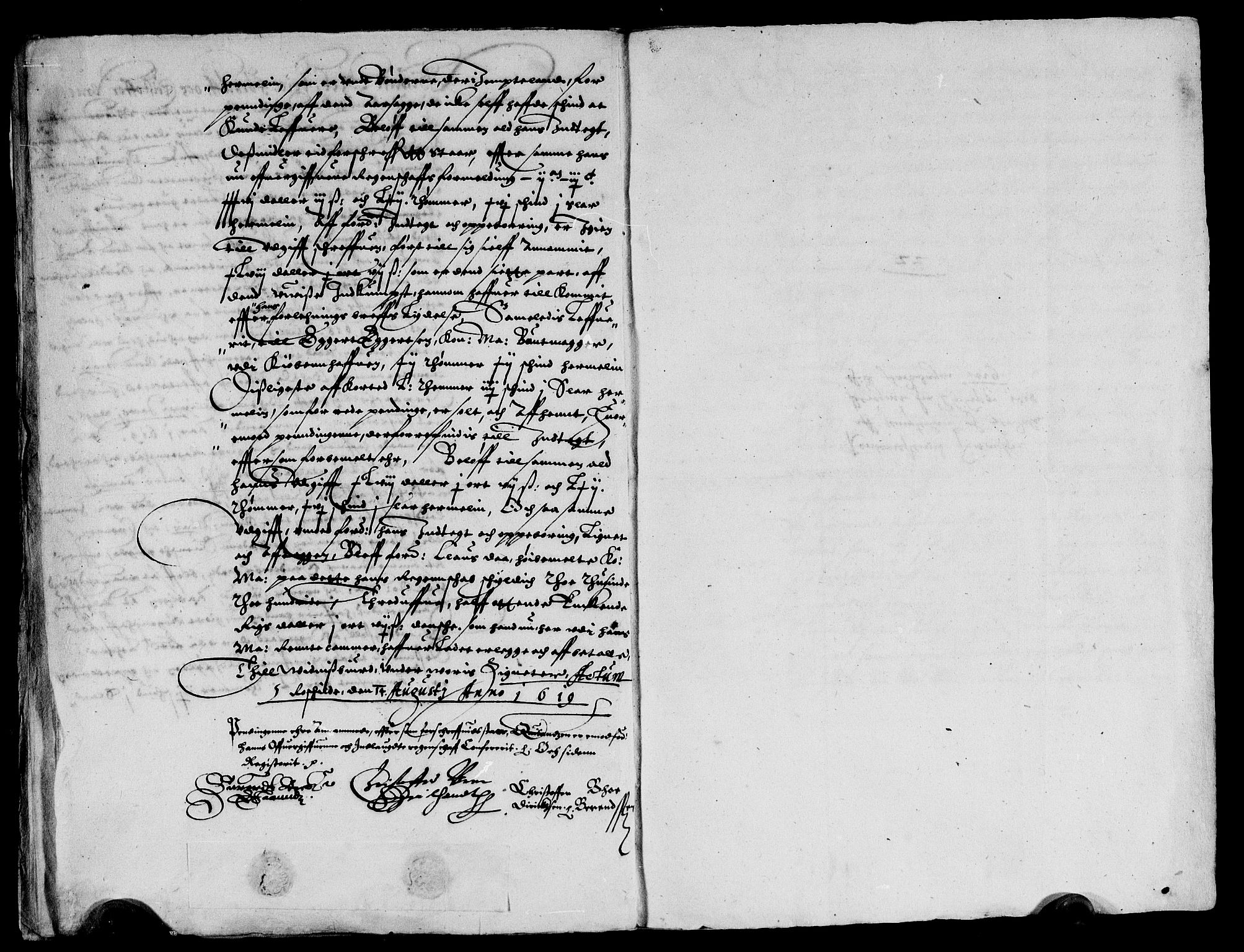 Rentekammeret inntil 1814, Reviderte regnskaper, Lensregnskaper, AV/RA-EA-5023/R/Rb/Rbw/L0019: Trondheim len, 1619-1620