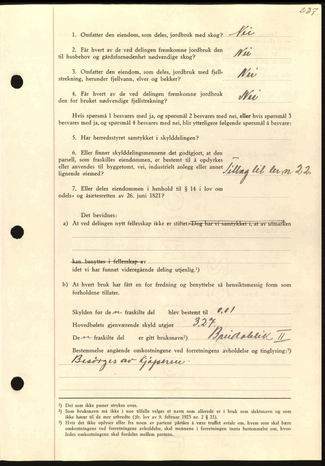 Nordmøre sorenskriveri, AV/SAT-A-4132/1/2/2Ca: Pantebok nr. A87, 1939-1940, Dagboknr: 2871/1939