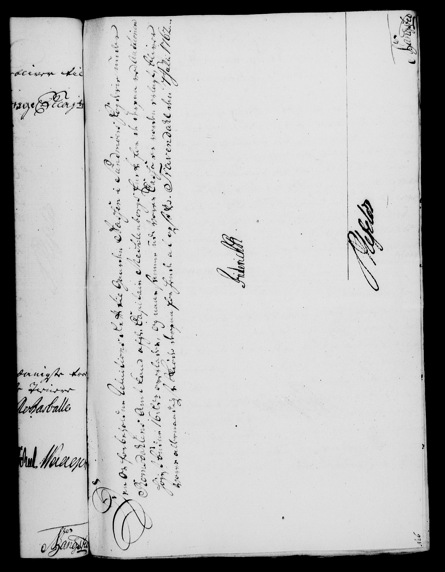 Rentekammeret, Kammerkanselliet, RA/EA-3111/G/Gf/Gfa/L0044: Norsk relasjons- og resolusjonsprotokoll (merket RK 52.44), 1762, s. 303
