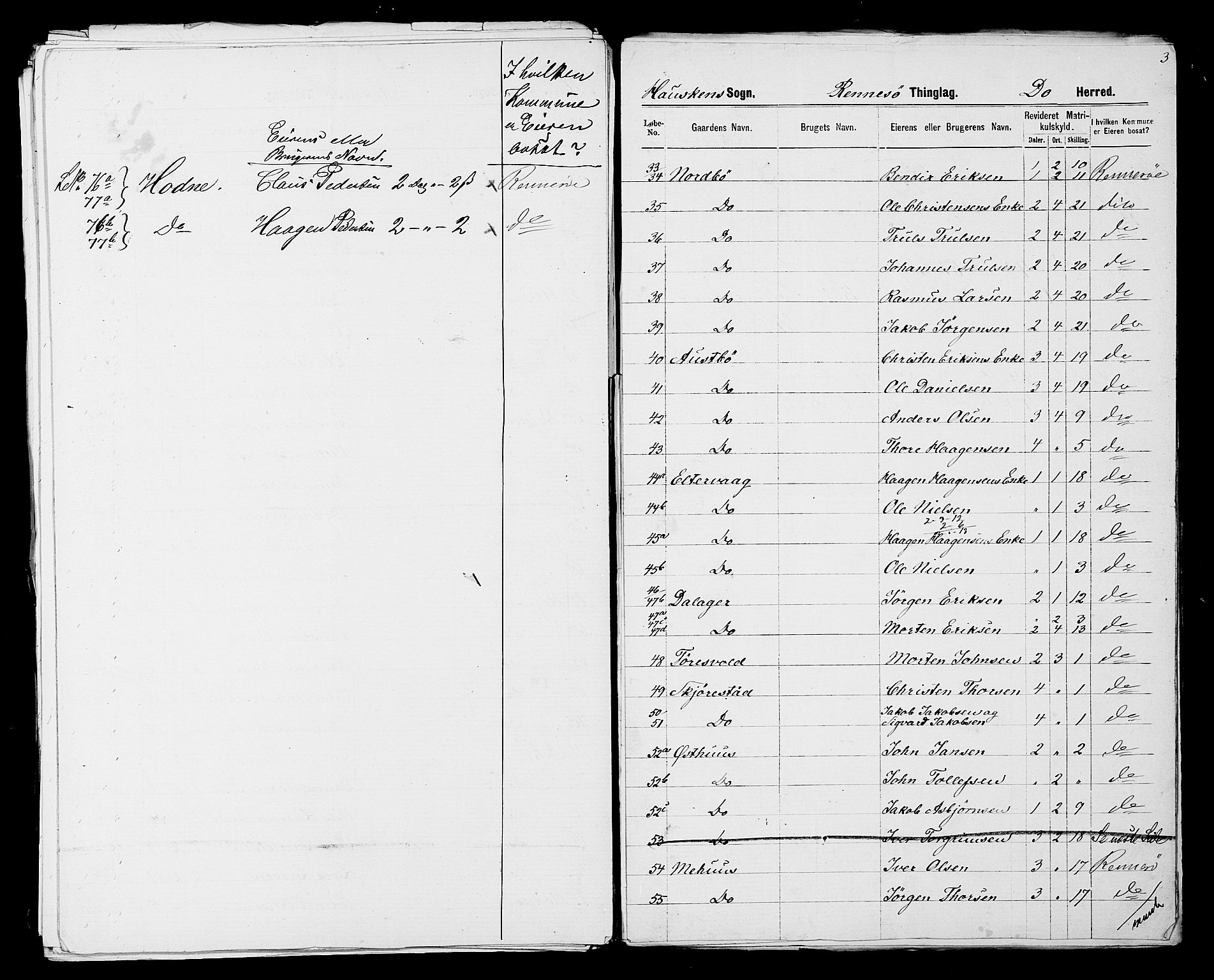SAST, Folketelling 1875 for 1142P Rennesøy prestegjeld, 1875, s. 31
