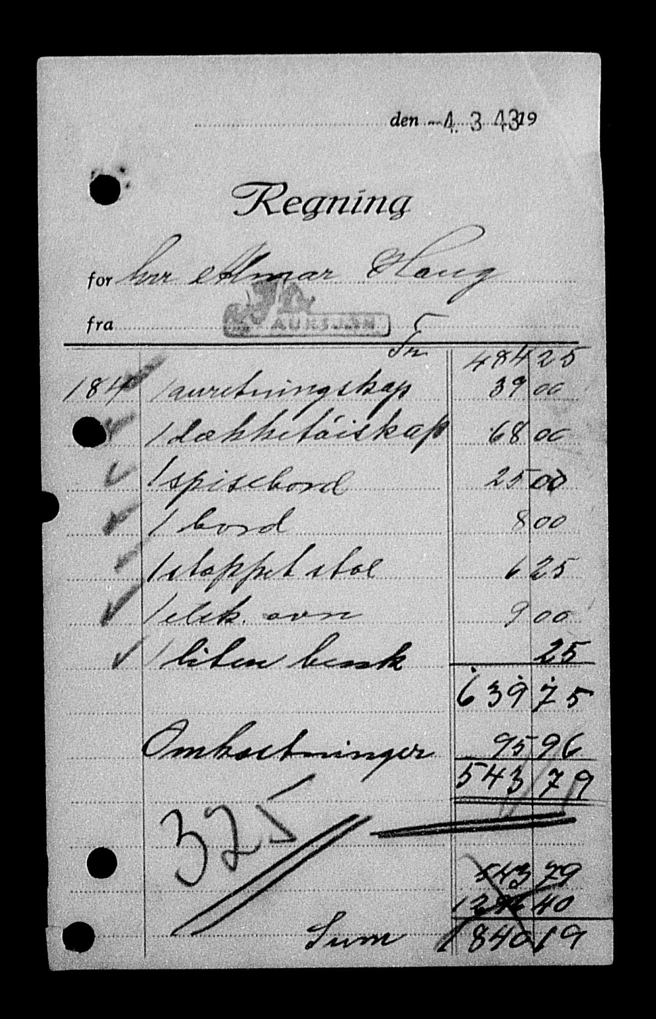 Justisdepartementet, Tilbakeføringskontoret for inndratte formuer, RA/S-1564/H/Hc/Hcc/L0953: --, 1945-1947, s. 66