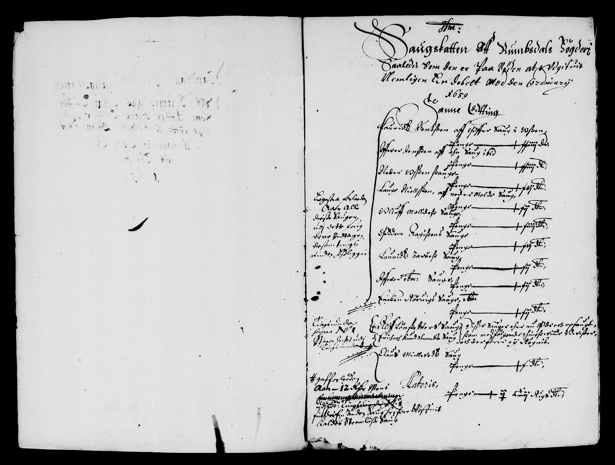 Rentekammeret inntil 1814, Reviderte regnskaper, Lensregnskaper, RA/EA-5023/R/Rb/Rbw/L0140: Trondheim len, 1659-1660