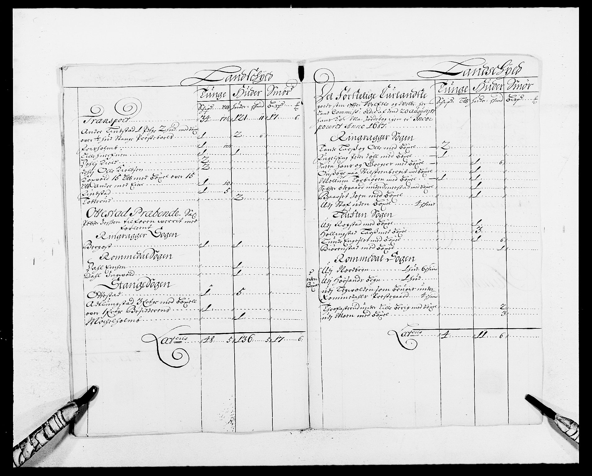 Rentekammeret inntil 1814, Reviderte regnskaper, Fogderegnskap, AV/RA-EA-4092/R16/L1029: Fogderegnskap Hedmark, 1688, s. 226