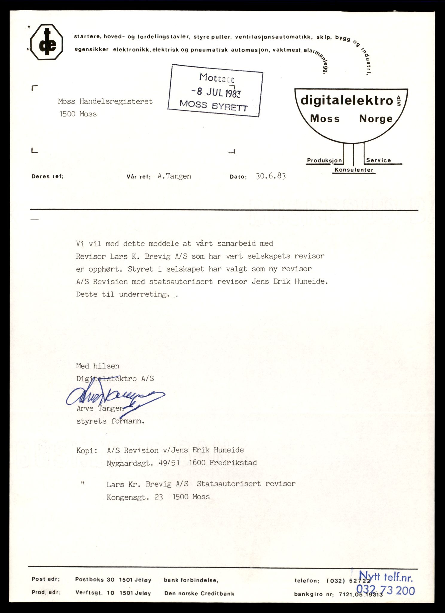 Moss tingrett, AV/SAT-A-10063/K/Ka/Kab/L0008: Slettede og konverterte firmaer, Dig - Ell, 1890-1943, s. 3