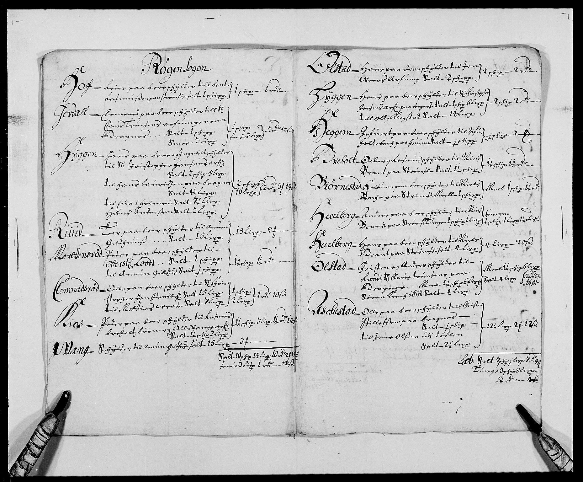 Rentekammeret inntil 1814, Reviderte regnskaper, Fogderegnskap, AV/RA-EA-4092/R29/L1692: Fogderegnskap Hurum og Røyken, 1682-1687, s. 247